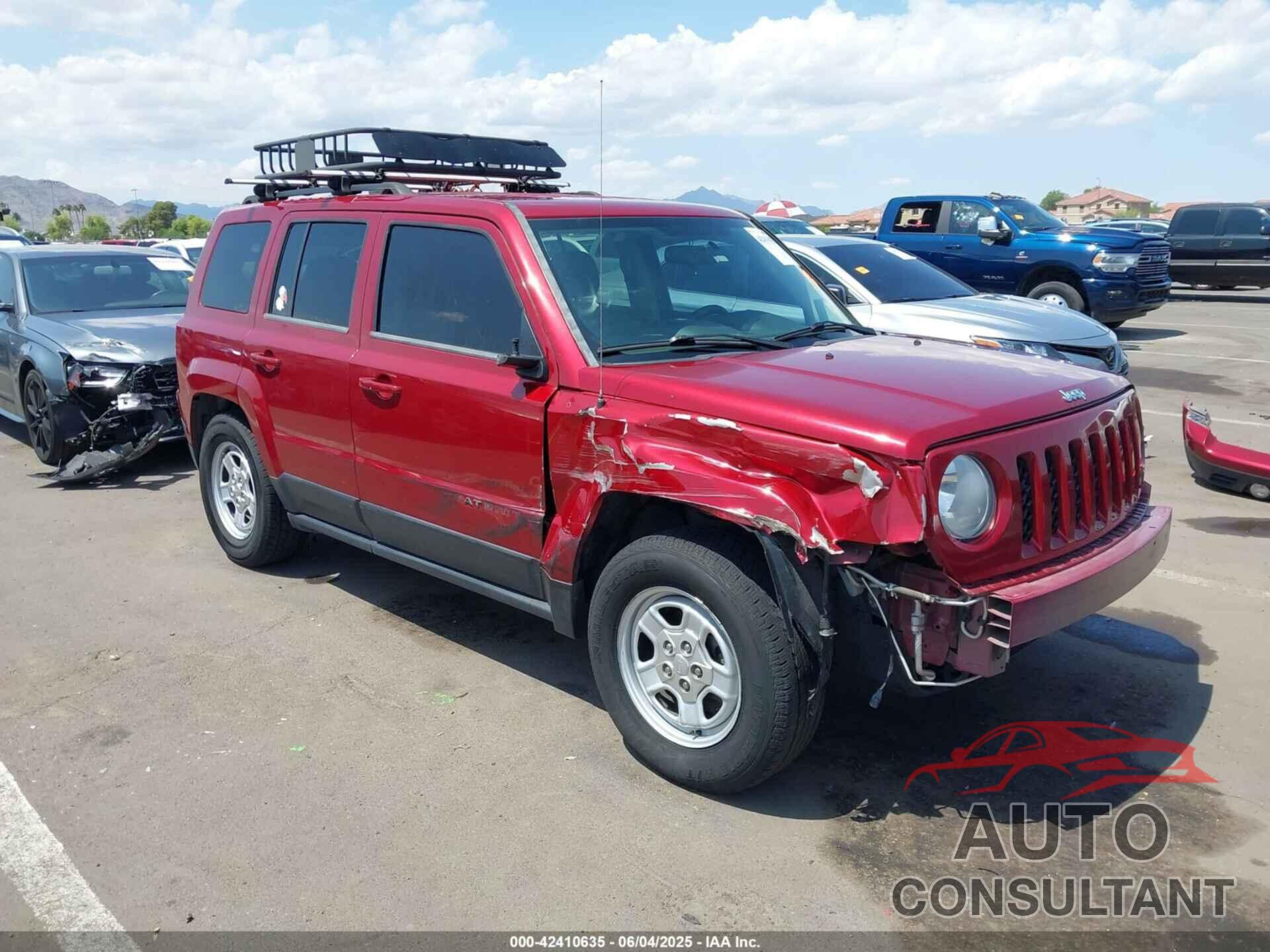 JEEP PATRIOT 2014 - 1C4NJPBB8ED640712