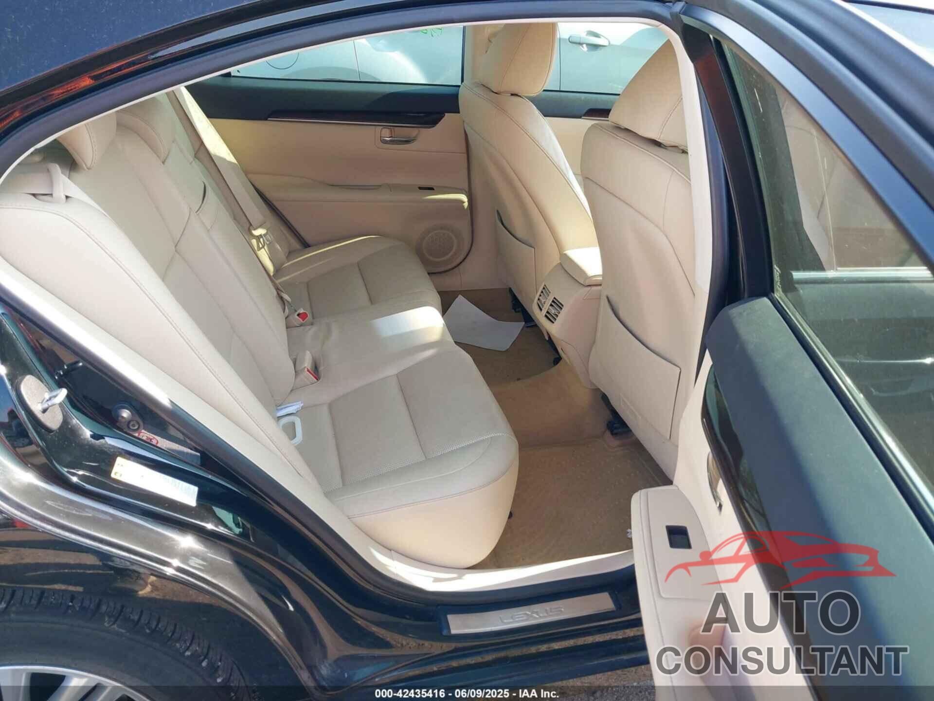 LEXUS ES 350 2013 - JTHBK1GG7D2077209