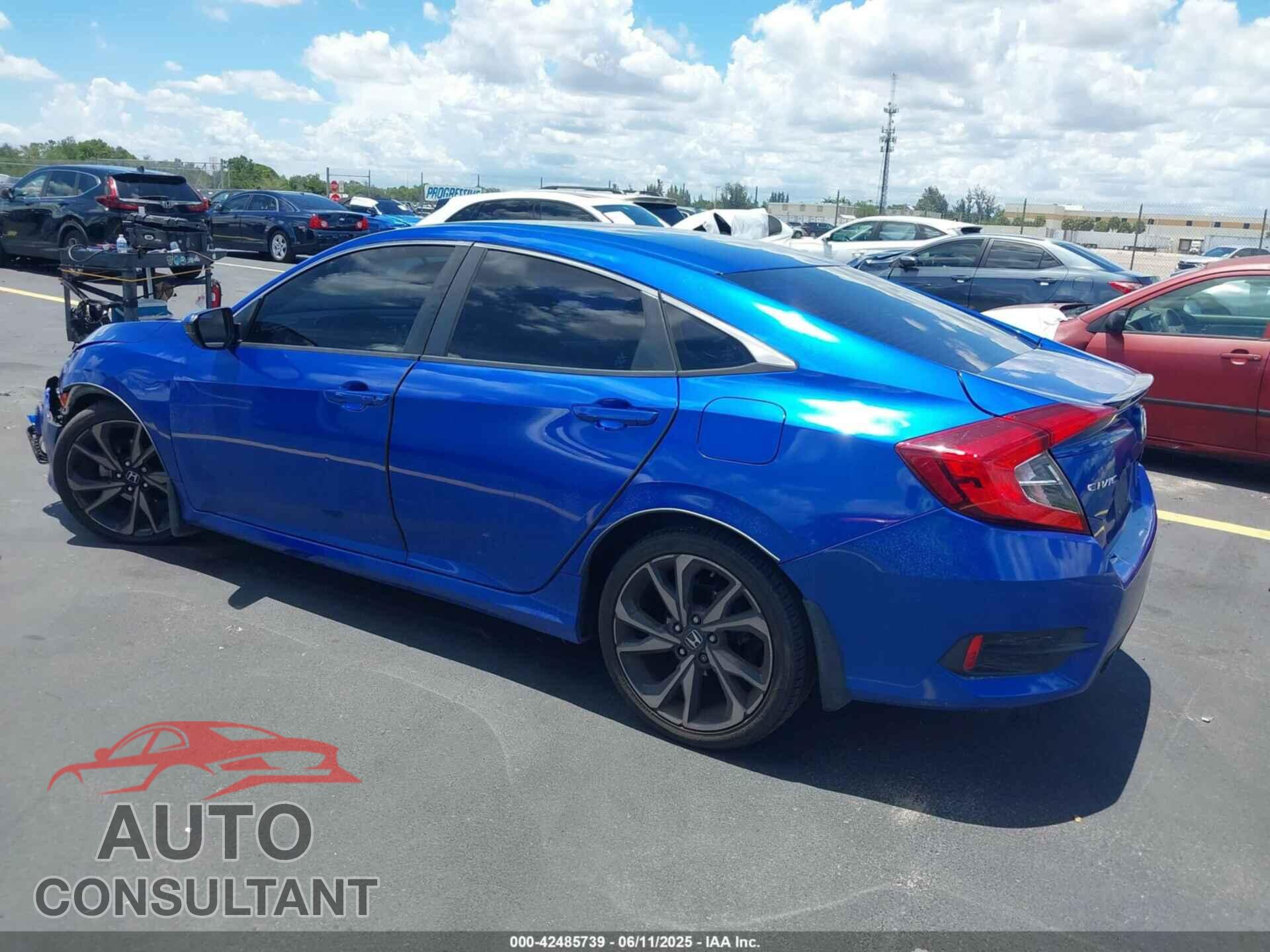 HONDA CIVIC 2019 - 2HGFC2F85KH534721