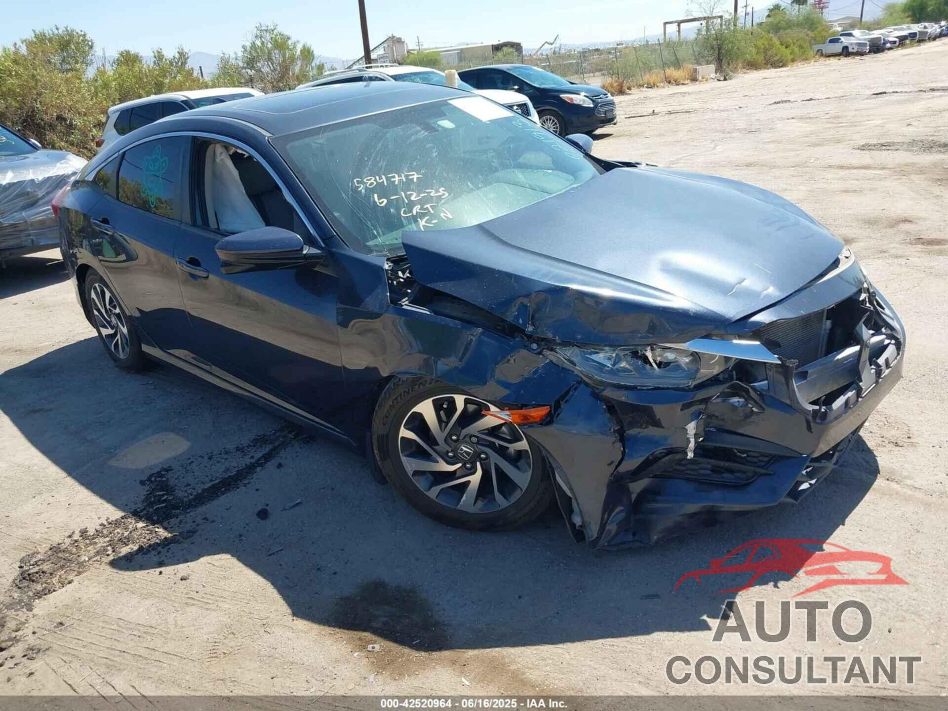 HONDA CIVIC 2018 - 19XFC2F72JE021913
