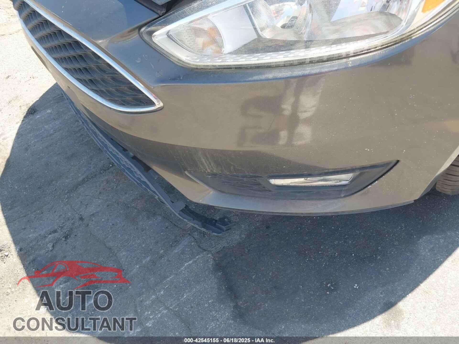 FORD FOCUS 2016 - 1FADP3F29GL289322
