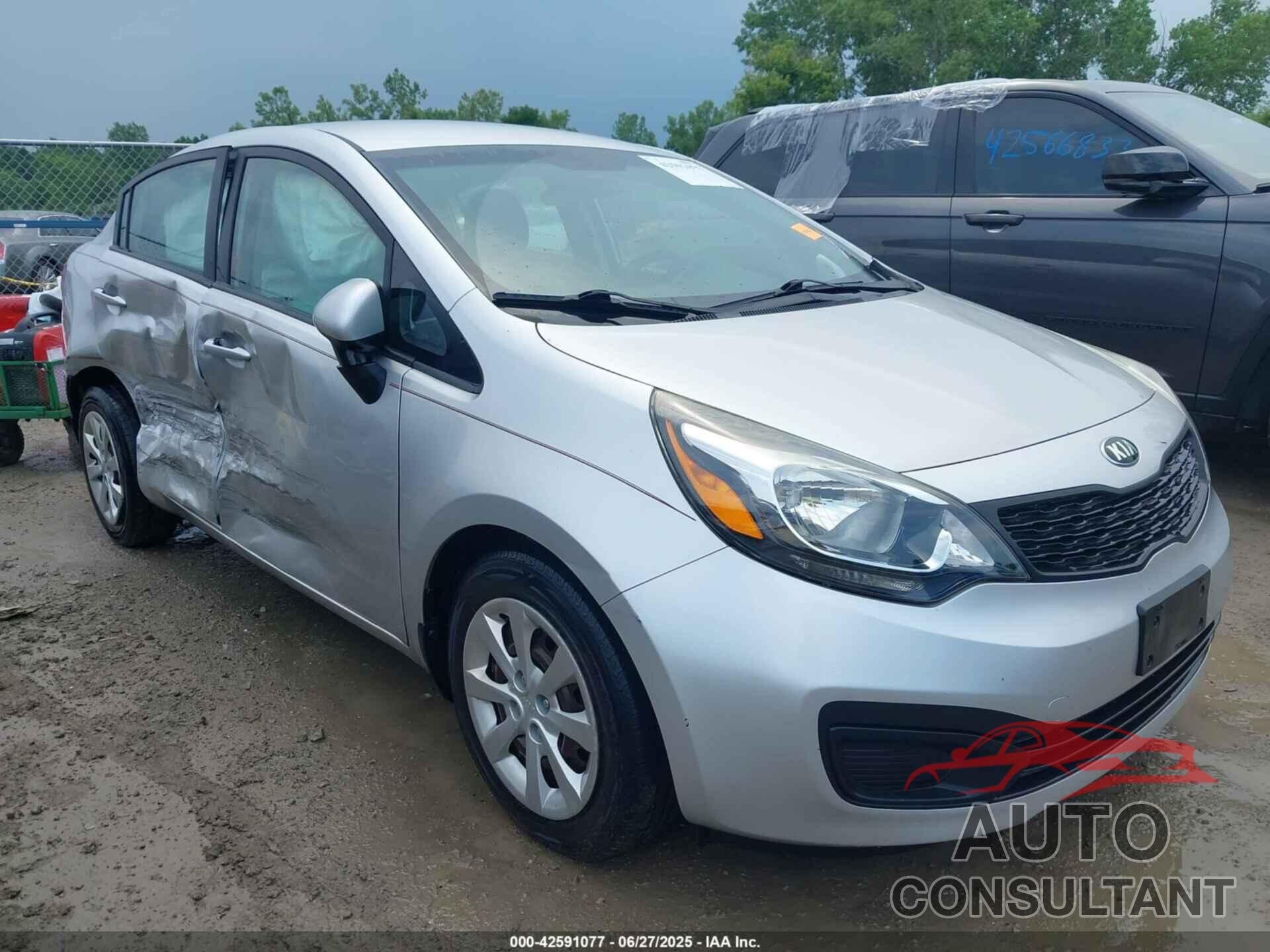 KIA RIO 2015 - KNADM4A37F6458241