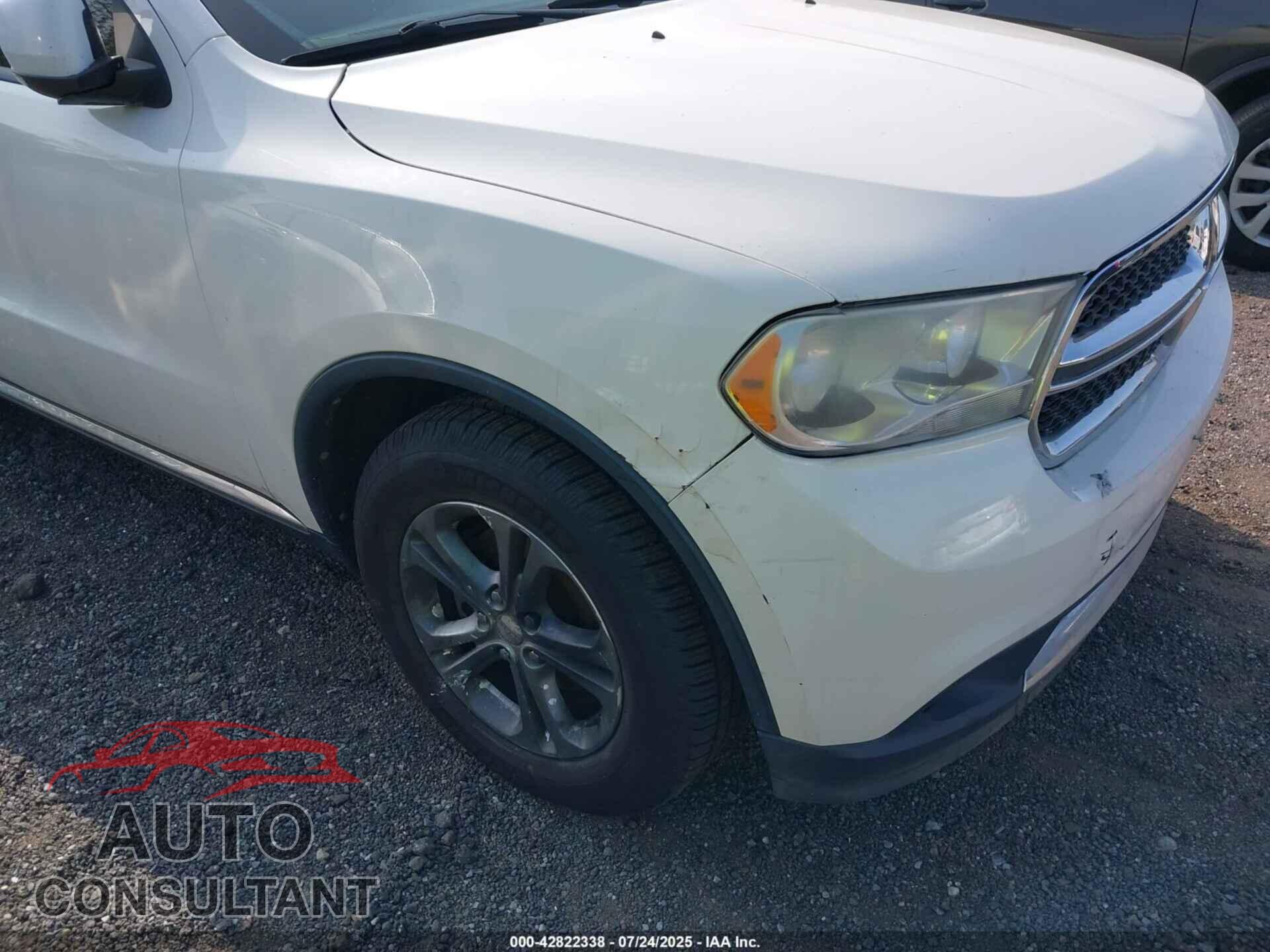 DODGE DURANGO 2012 - 1C4RDJAG6CC312484