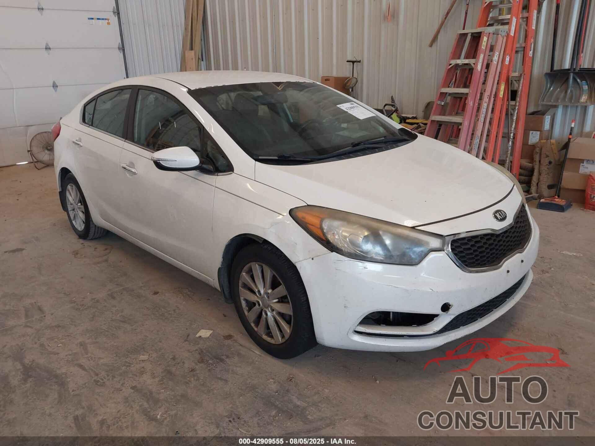 KIA FORTE 2014 - KNAFX4A89E5105659