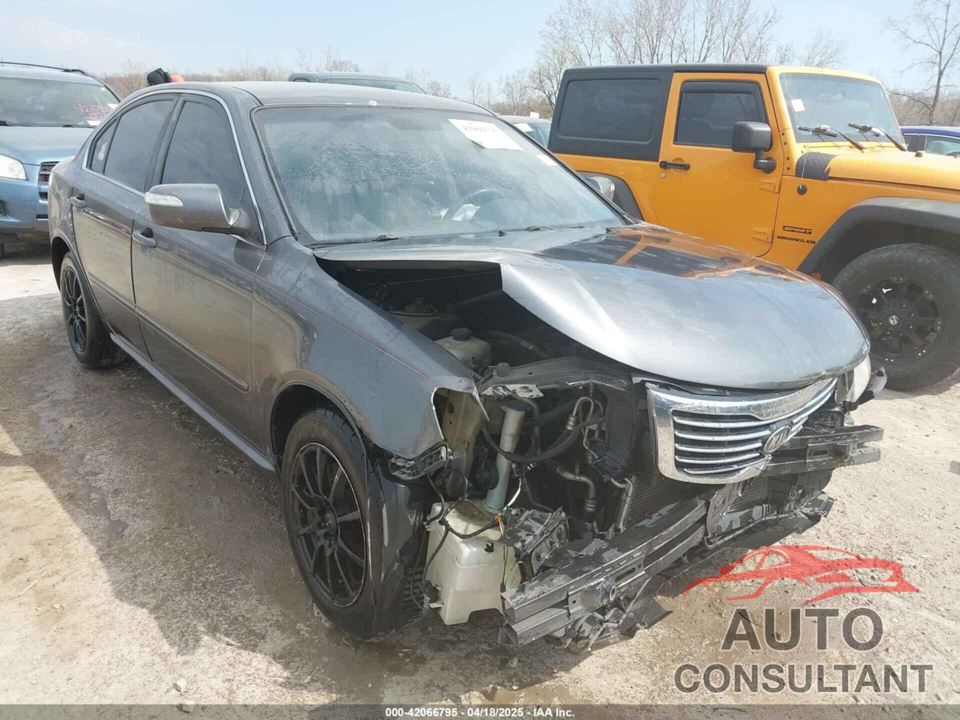 KIA OPTIMA 2009 - KNAGE228X95301032