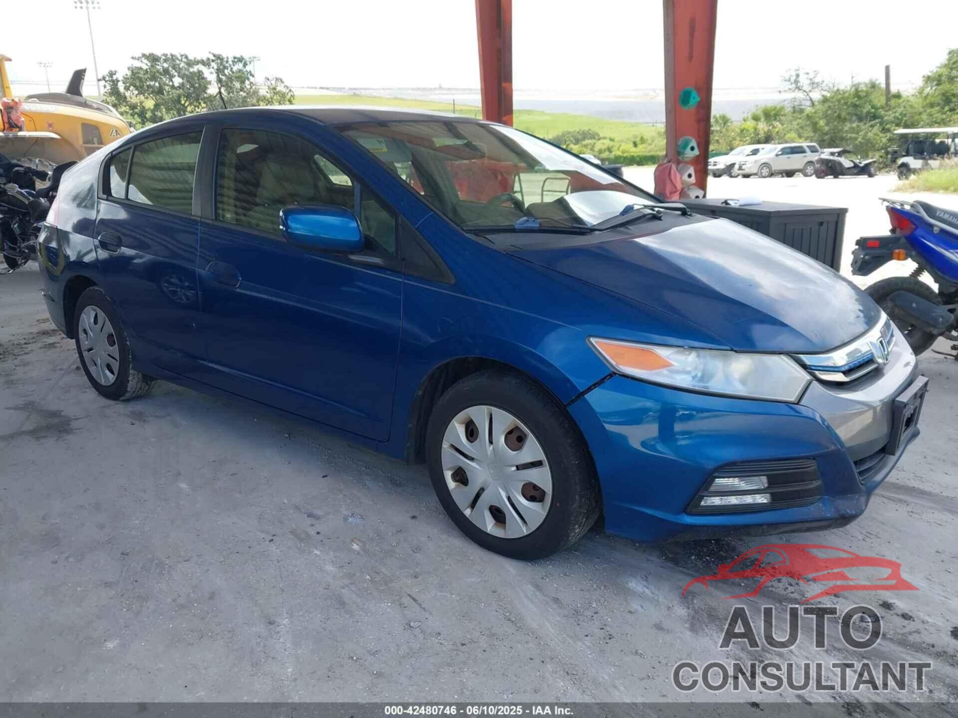 HONDA INSIGHT 2013 - JHMZE2H33DS000845