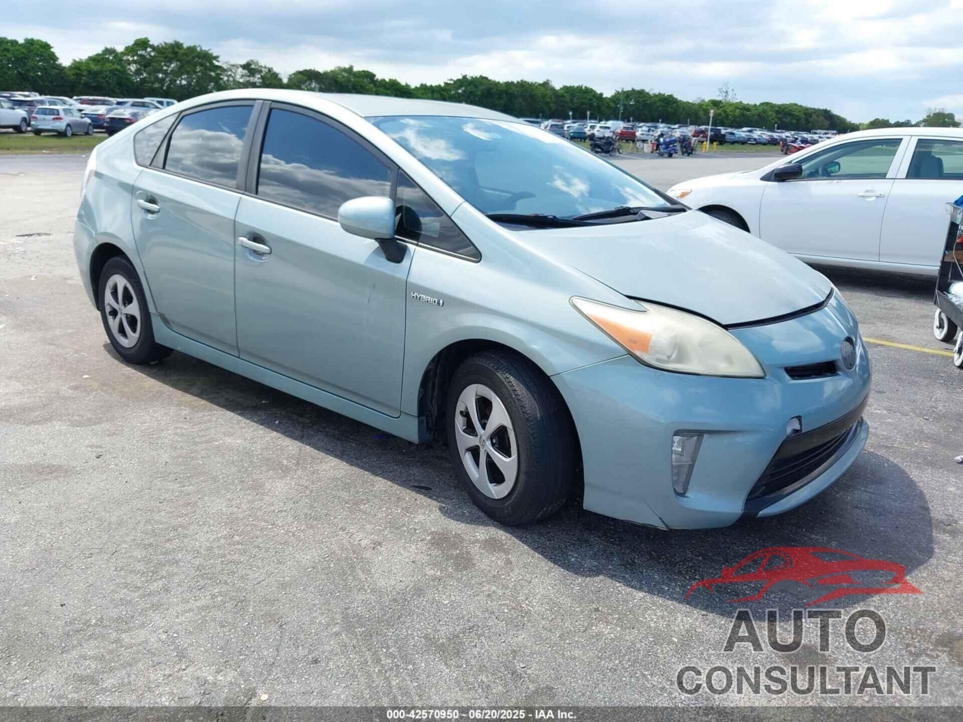 TOYOTA PRIUS 2014 - JTDKN3DU0E1809296