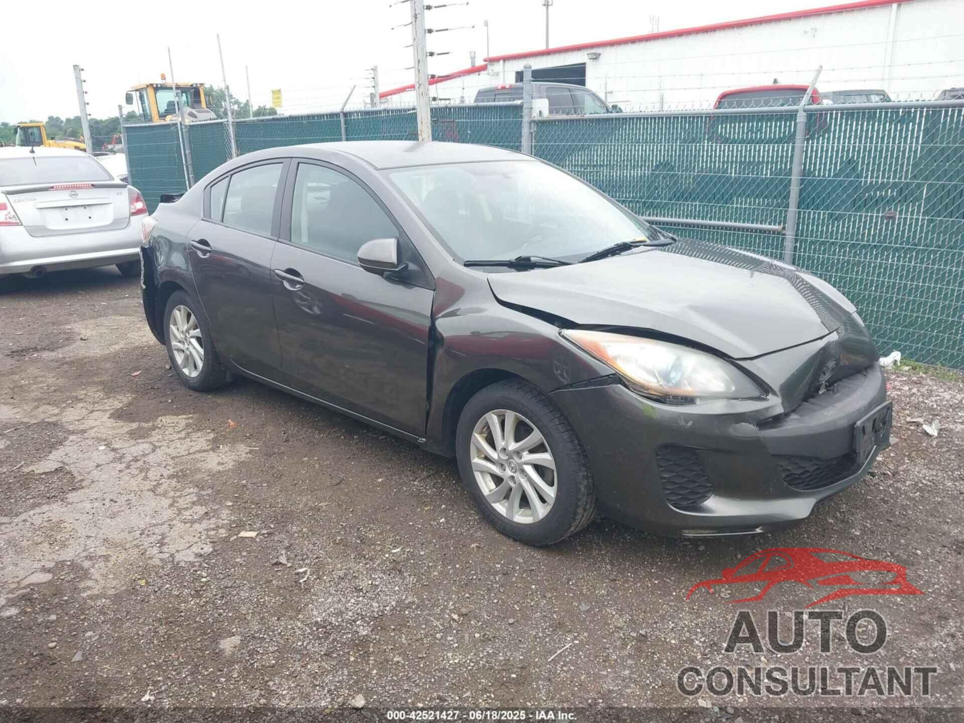 MAZDA 3 2012 - JM1BL1V72C1529038