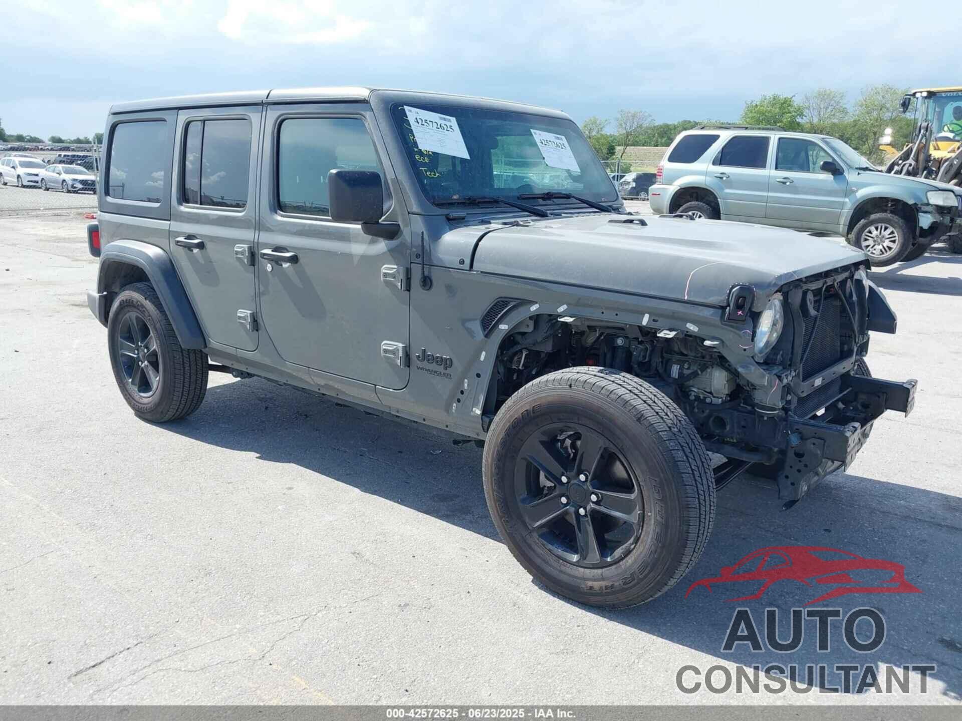 JEEP WRANGLER UNLIMITED 2021 - 1C4HJXDN6MW815224