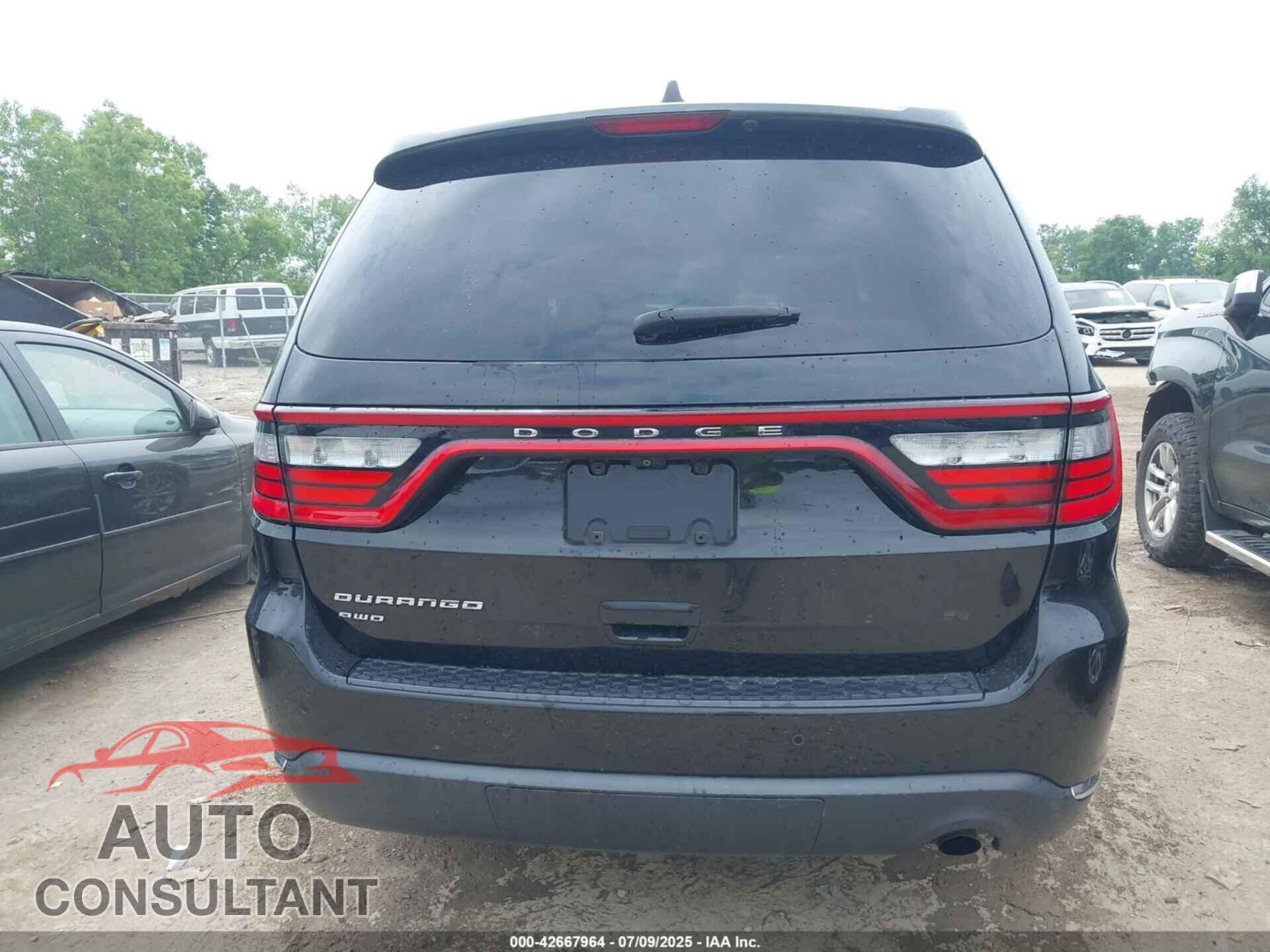 DODGE DURANGO 2017 - 1C4RDJAG7HC747876