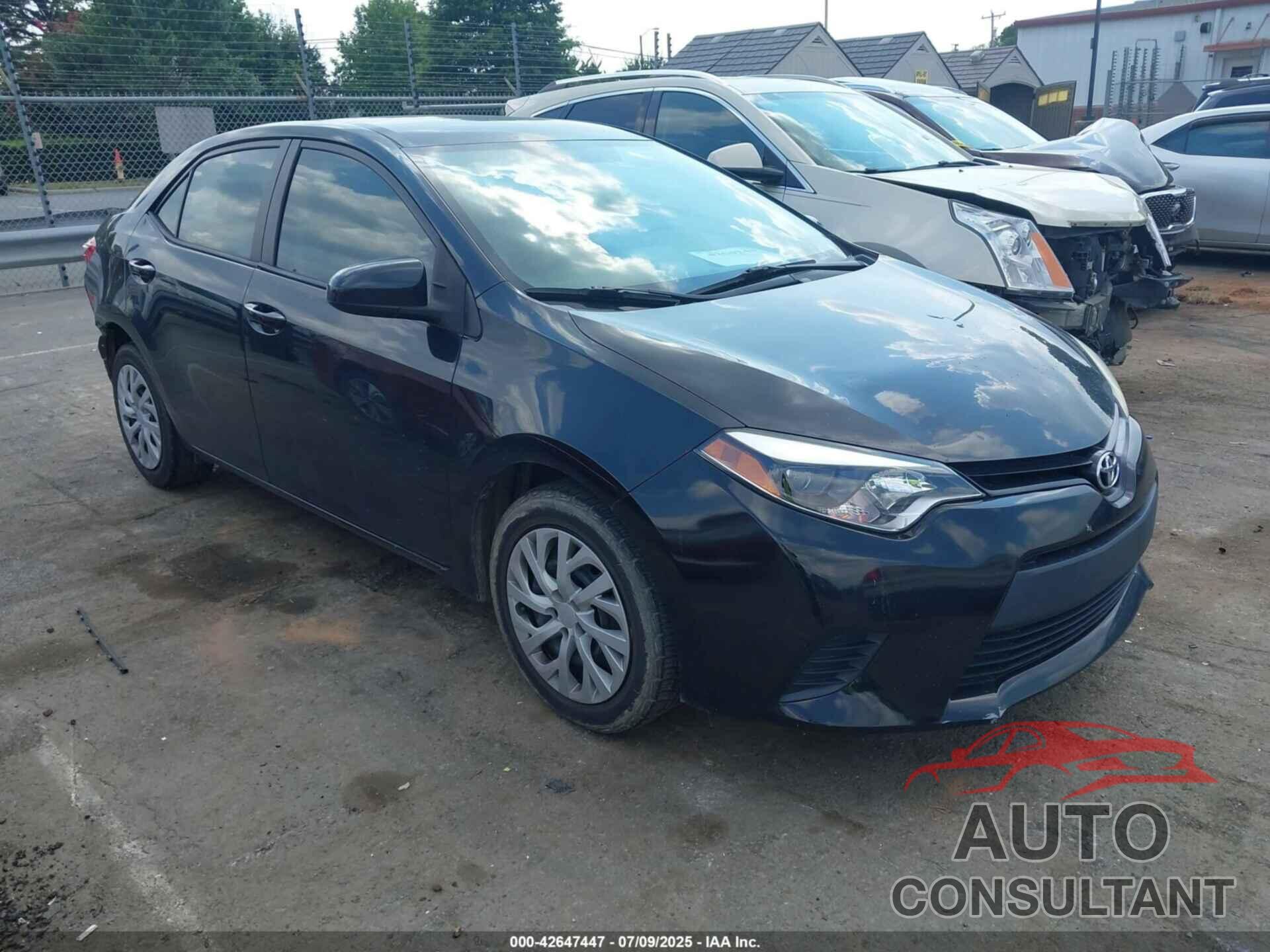 TOYOTA COROLLA 2014 - 2T1BURHE3EC019219