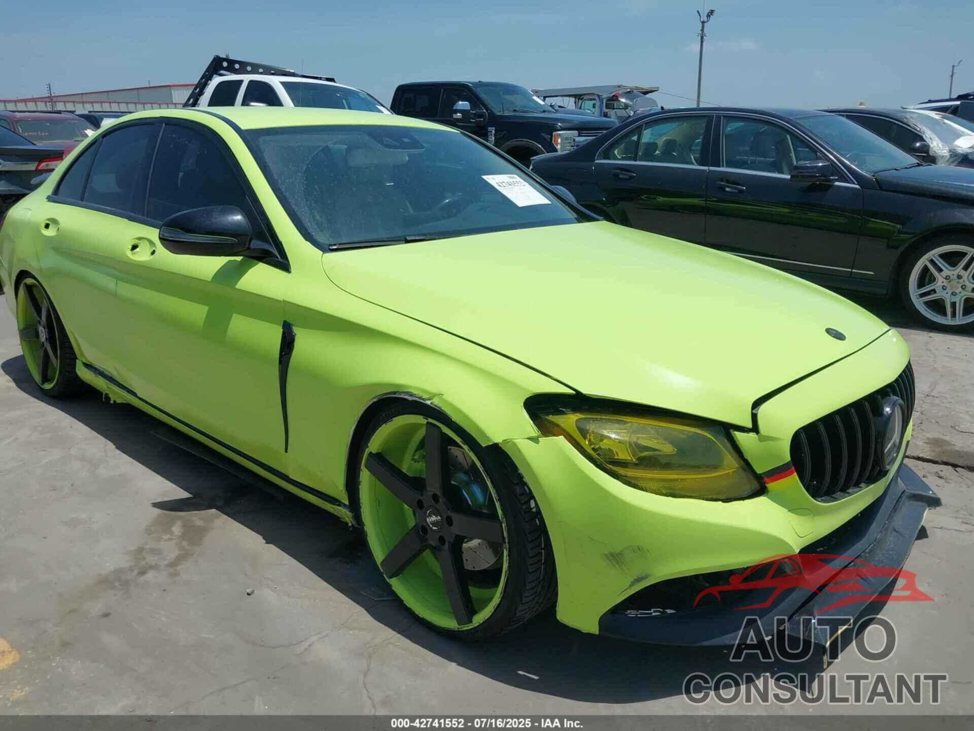 MERCEDES-BENZ C 300 2017 - 55SWF4JB1HU205175