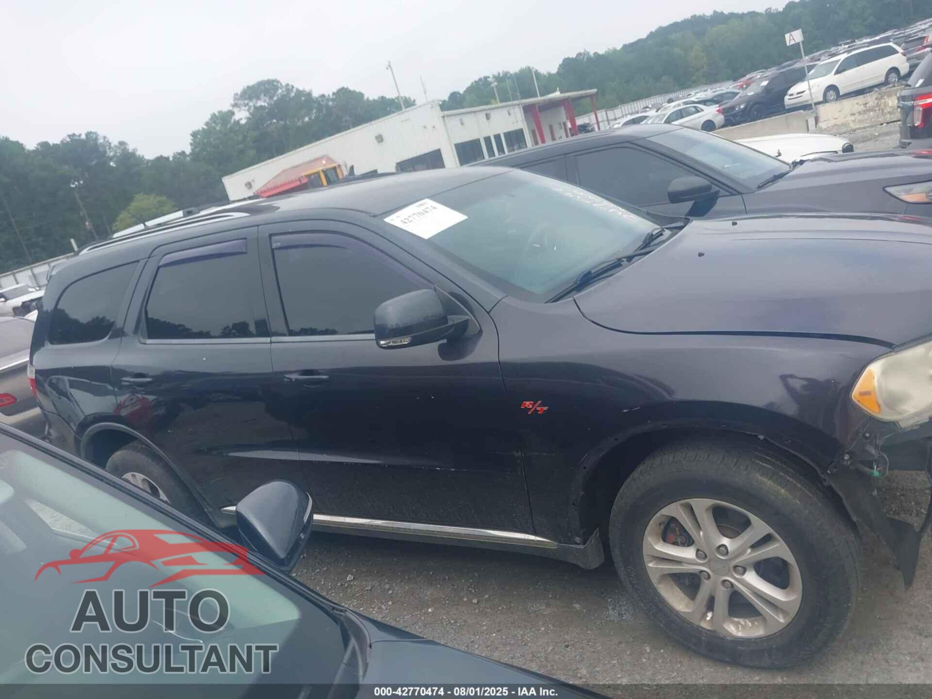 DODGE DURANGO 2012 - 1C4SDHDT7CC247597