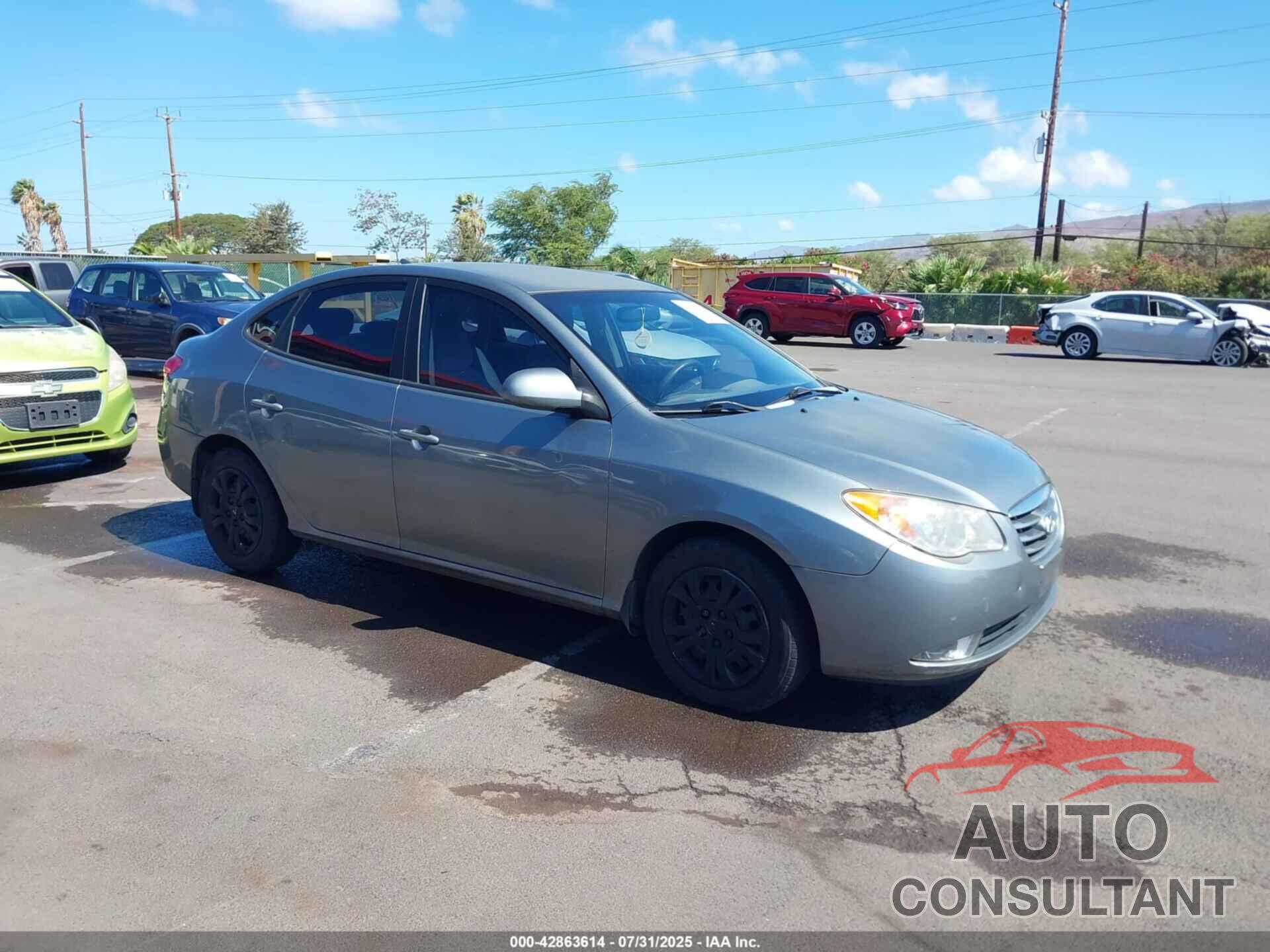 HYUNDAI ELANTRA 2010 - KMHDU4AD7AU877914