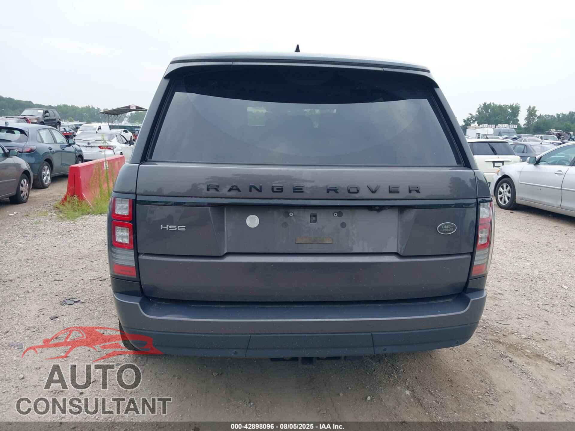 LAND ROVER RANGE ROVER 2017 - SALGS2FV0HA361976