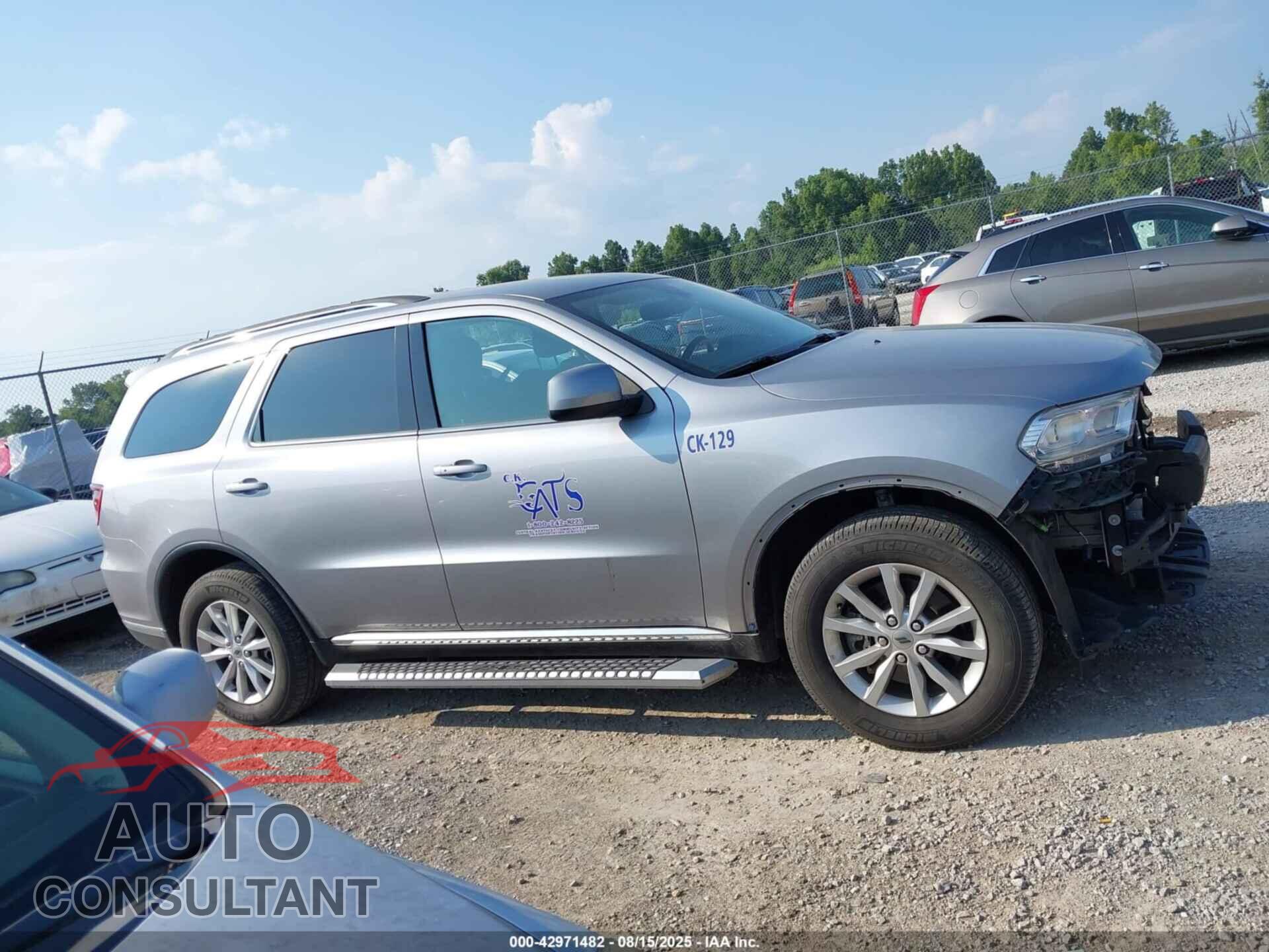 DODGE DURANGO 2021 - 1C4RDJAG6MC724678