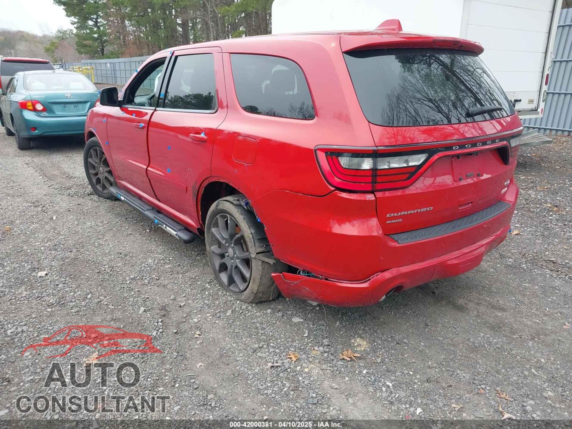 DODGE DURANGO 2017 - 1C4SDJCT3HC630324