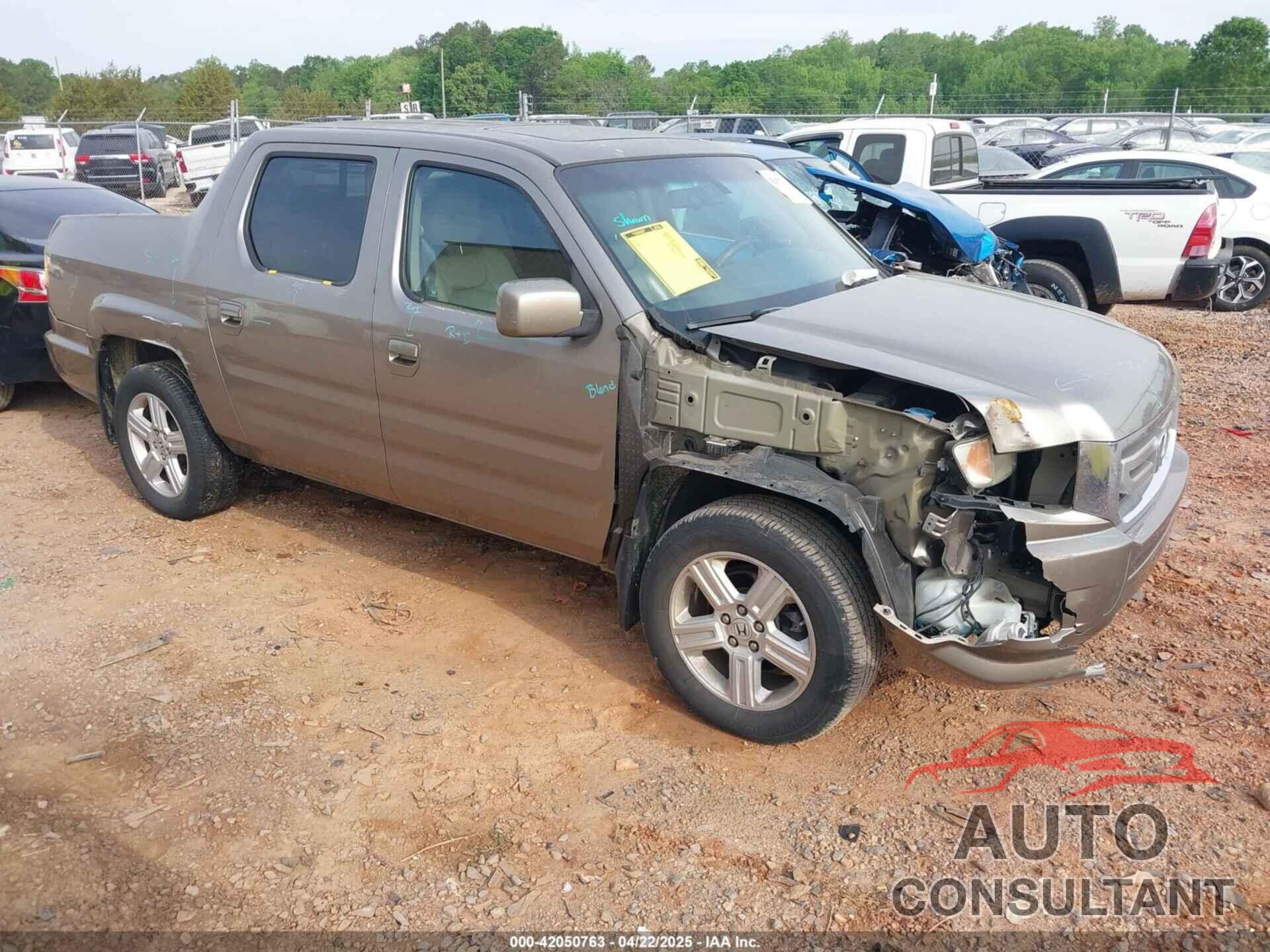 HONDA RIDGELINE 2010 - 5FPYK1F50AB003576
