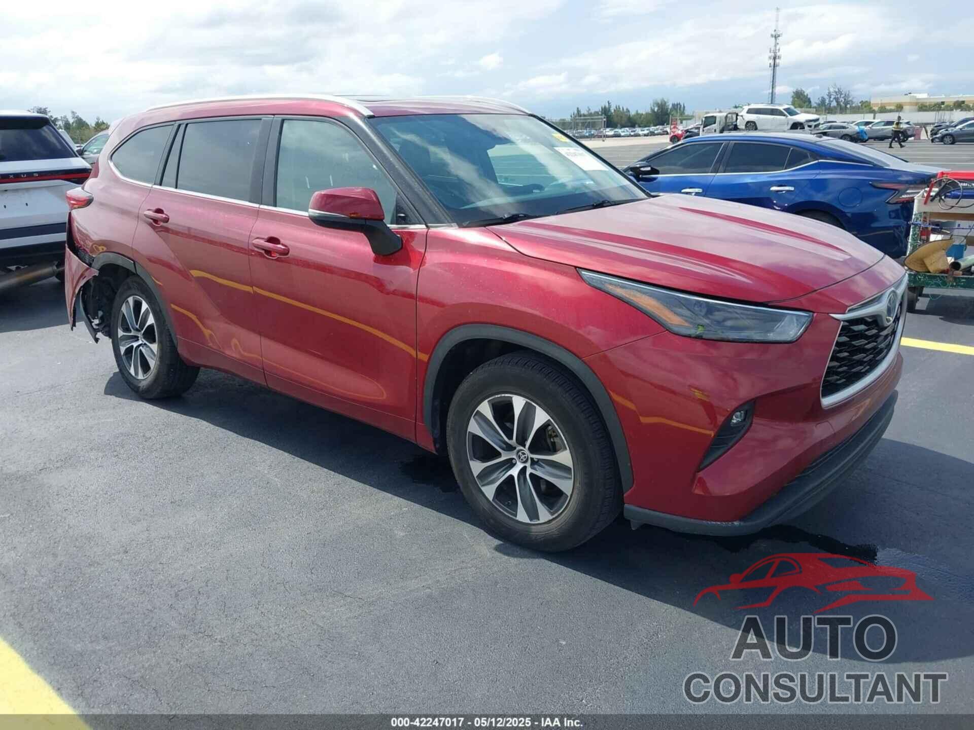 TOYOTA HIGHLANDER 2023 - 5TDKARAH1PS519449