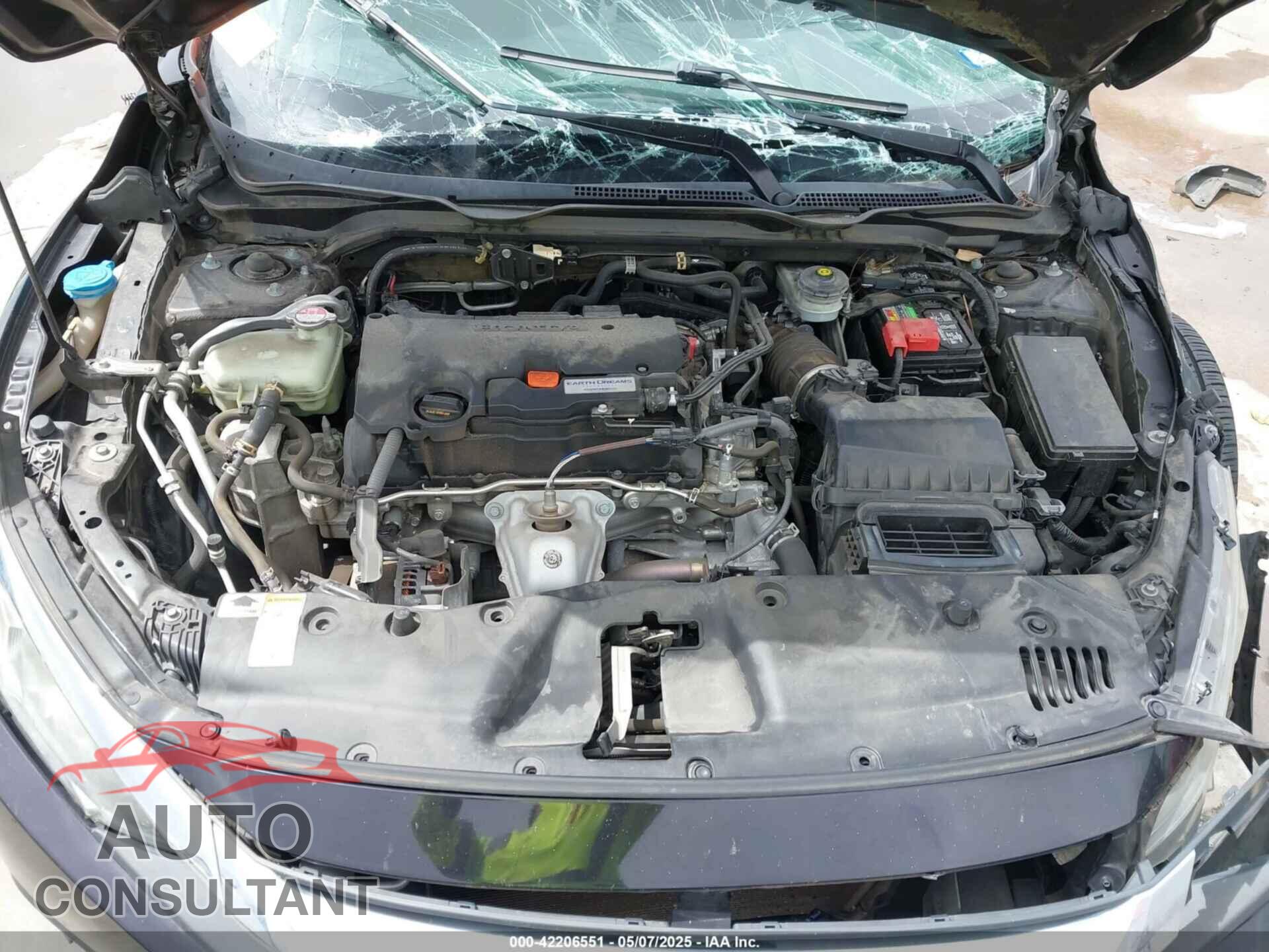 HONDA CIVIC 2016 - 19XFC2F81GE092425