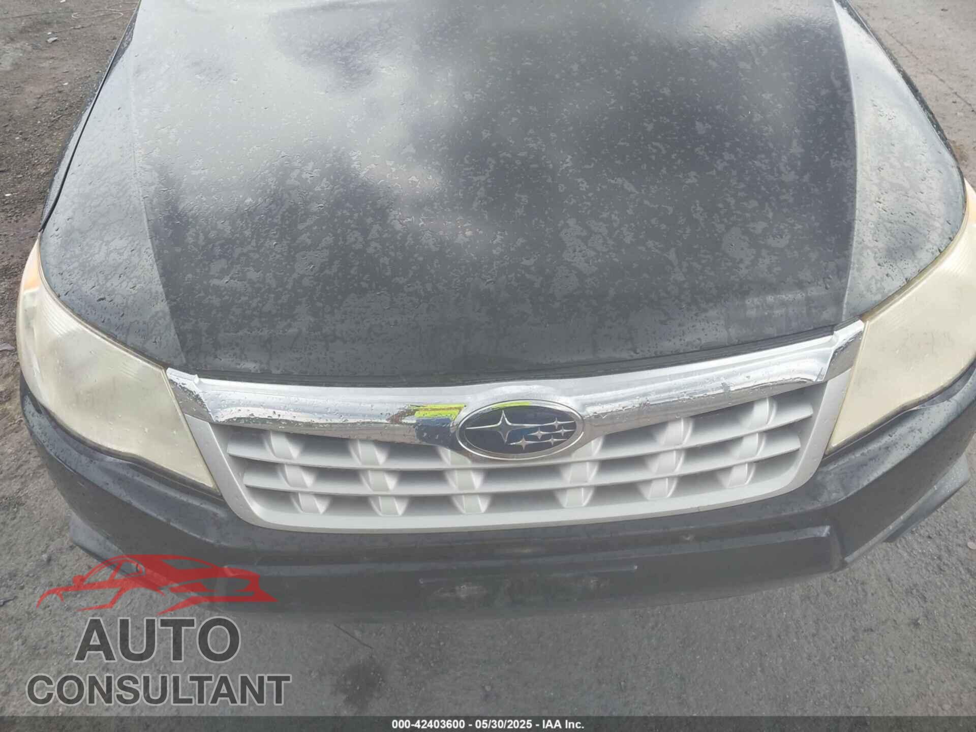 SUBARU FORESTER 2012 - JF2SHBBC6CG433243