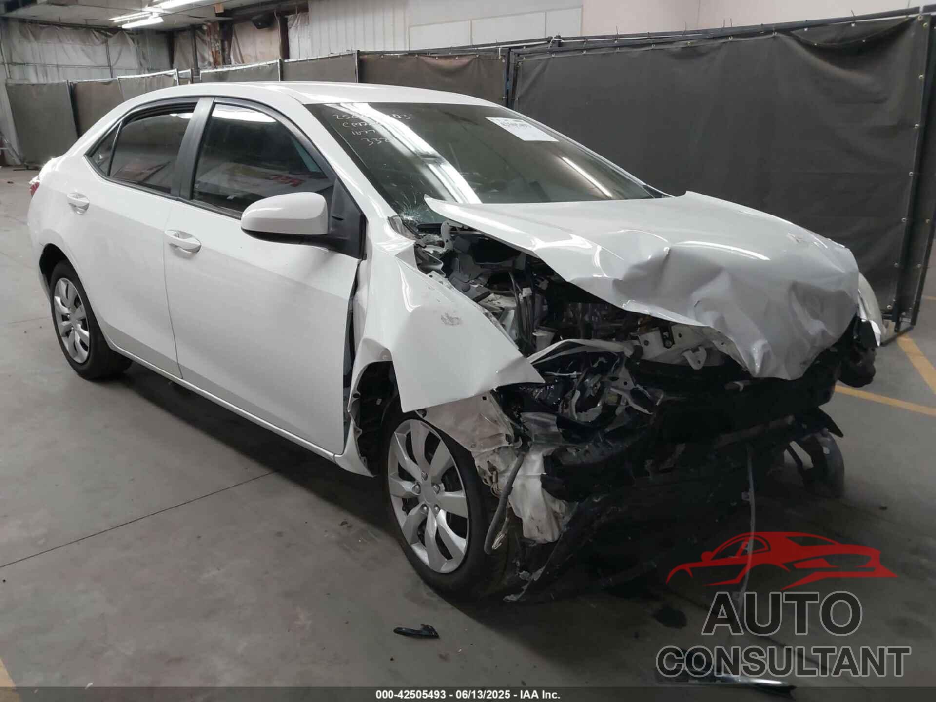 TOYOTA COROLLA 2016 - 2T1BURHE9GC563324