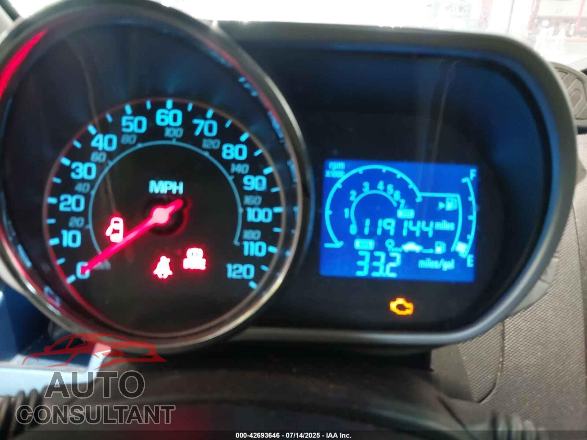 CHEVROLET SPARK 2013 - KL8CA6S90DC525128