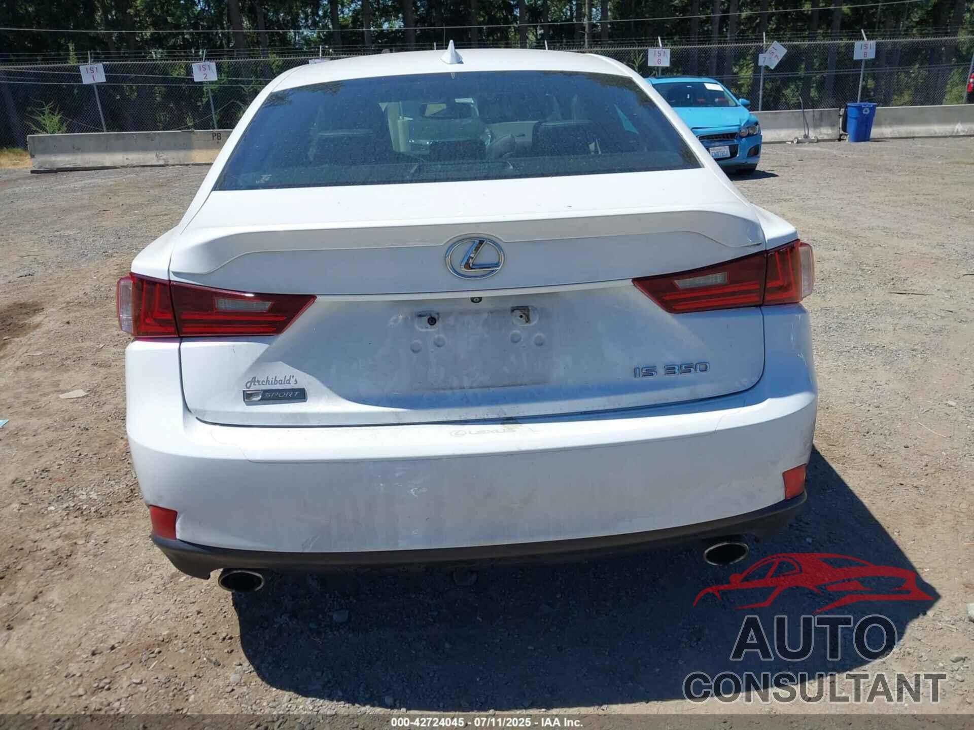 LEXUS IS 350 2015 - JTHBE1D29F5019801