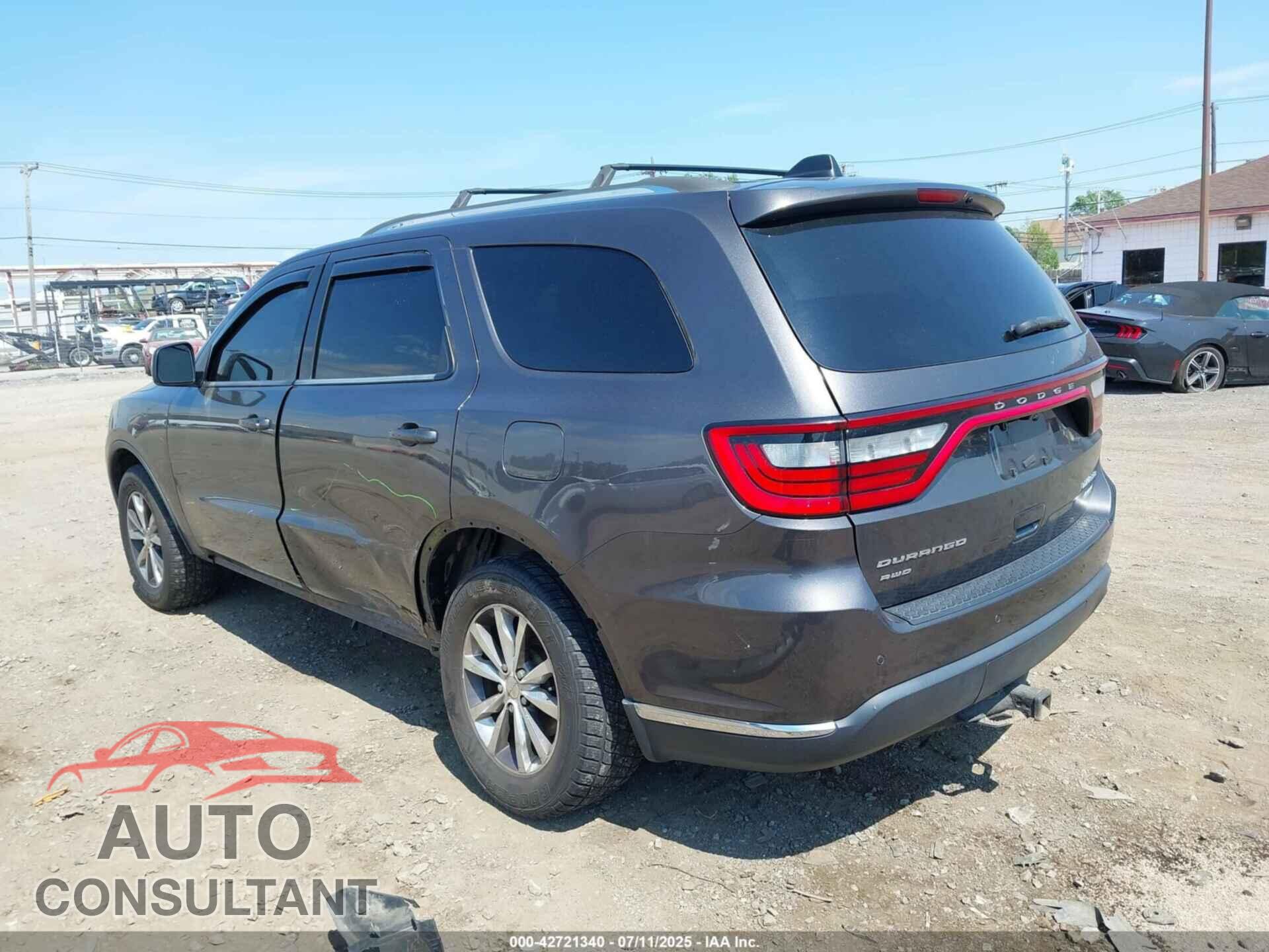 DODGE DURANGO 2016 - 1C4RDJDG0GC455660