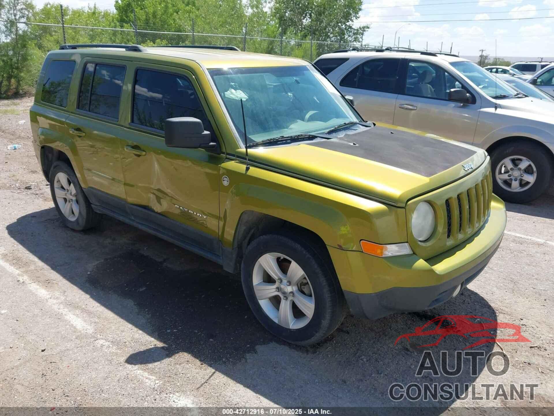 JEEP PATRIOT 2012 - 1C4NJRBB2CD554871