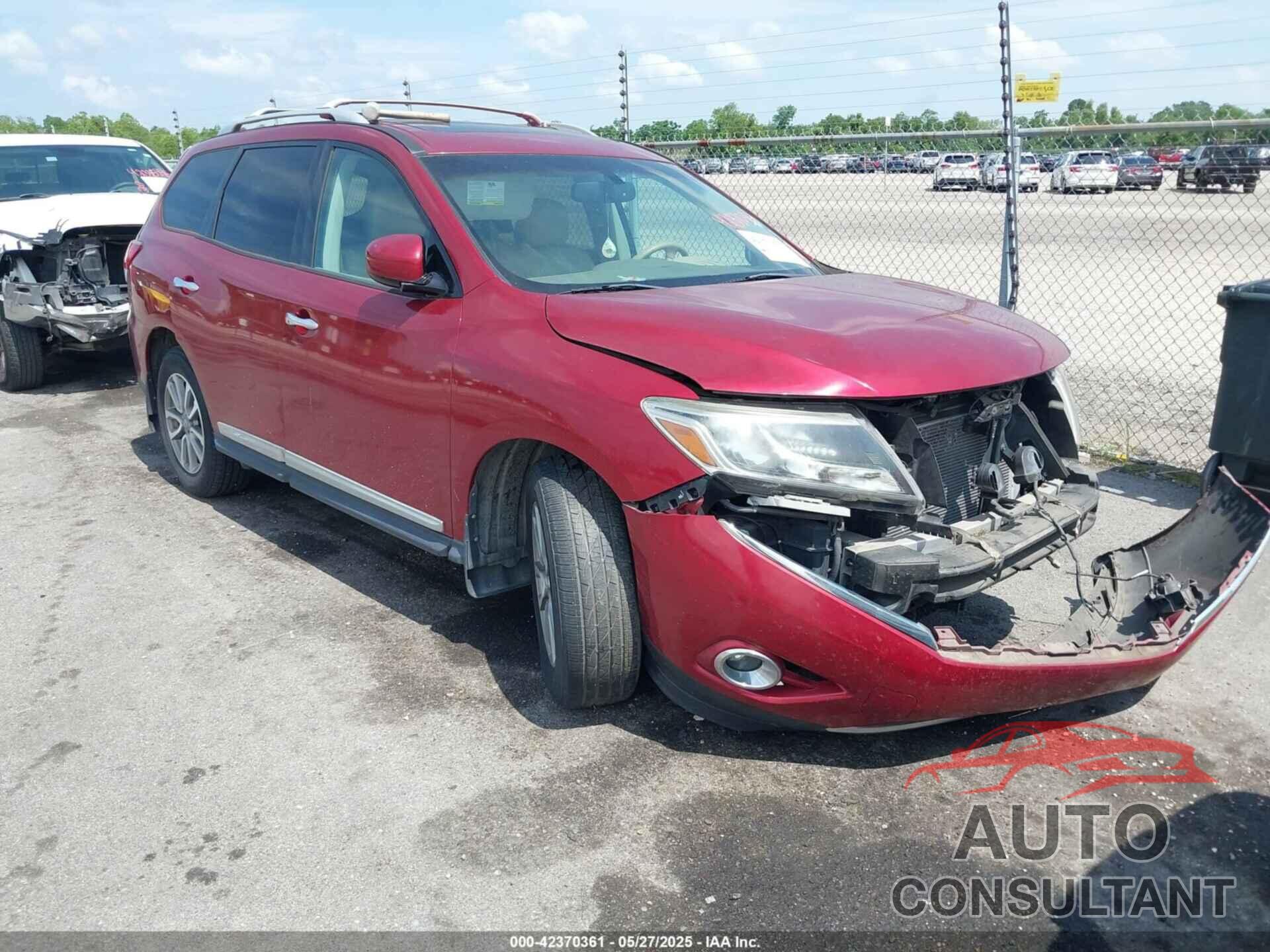 NISSAN PATHFINDER 2013 - 5N1AR2MN4DC613024