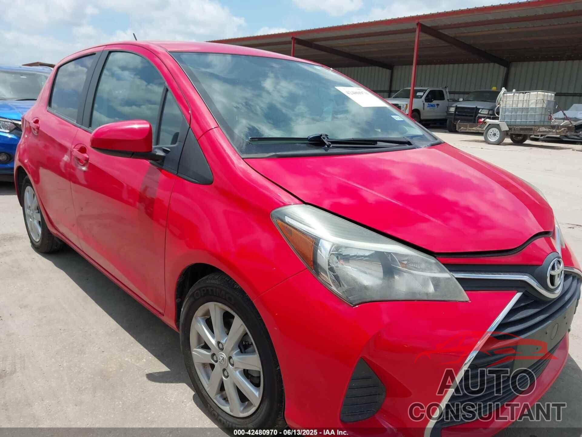 TOYOTA YARIS 2015 - VNKKTUD36FA022428