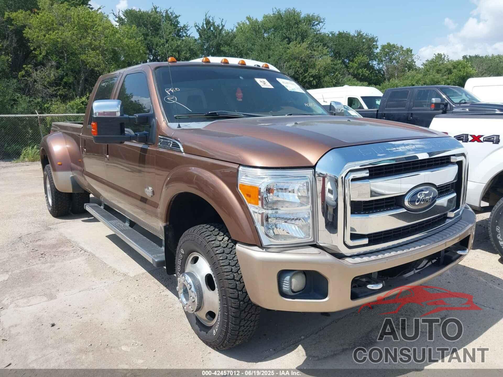 FORD F-350 2012 - 1FT8W3DT6CEA01152