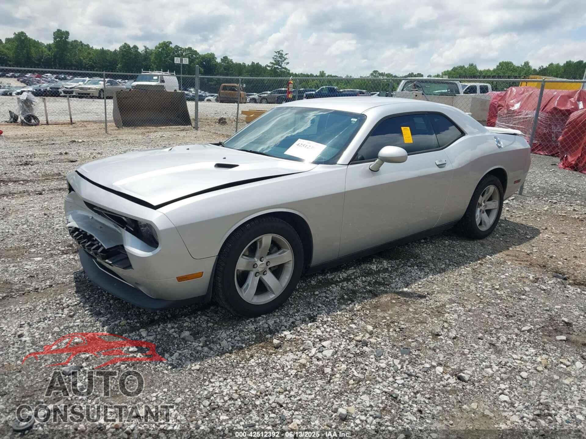 DODGE CHALLENGER 2012 - 2C3CDYAG3CH243592