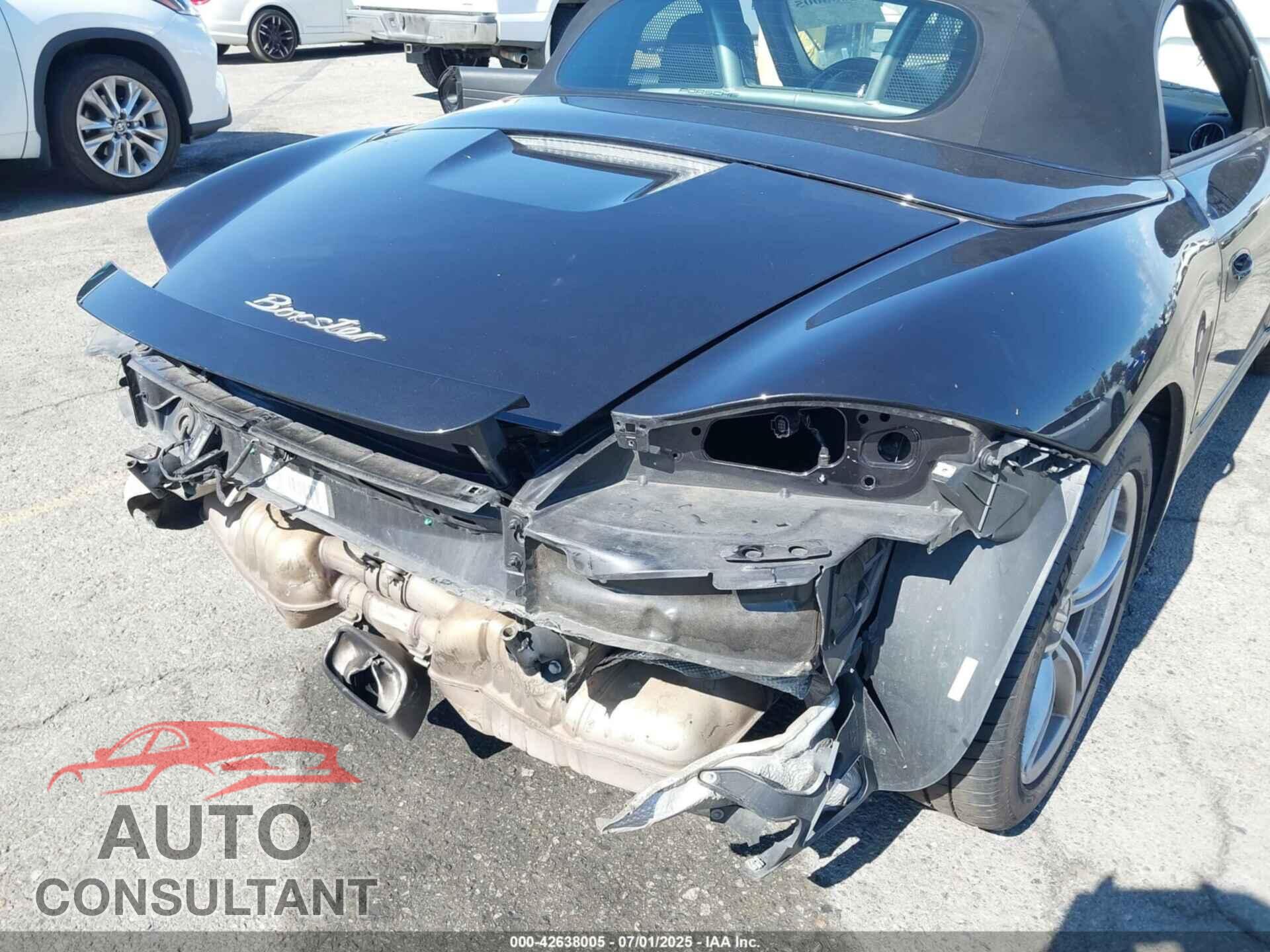 PORSCHE BOXSTER 2012 - WP0CA2A87CS710144