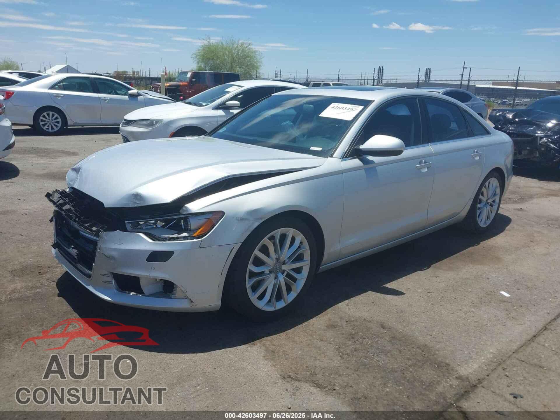 AUDI A6 2013 - WAUDFAFC0DN010430
