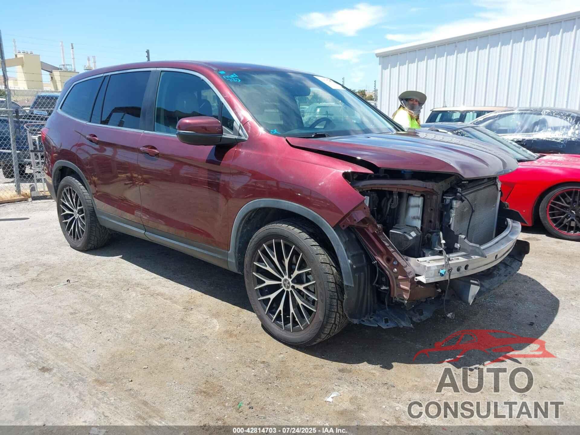 HONDA PILOT 2019 - 5FNYF6H56KB051446