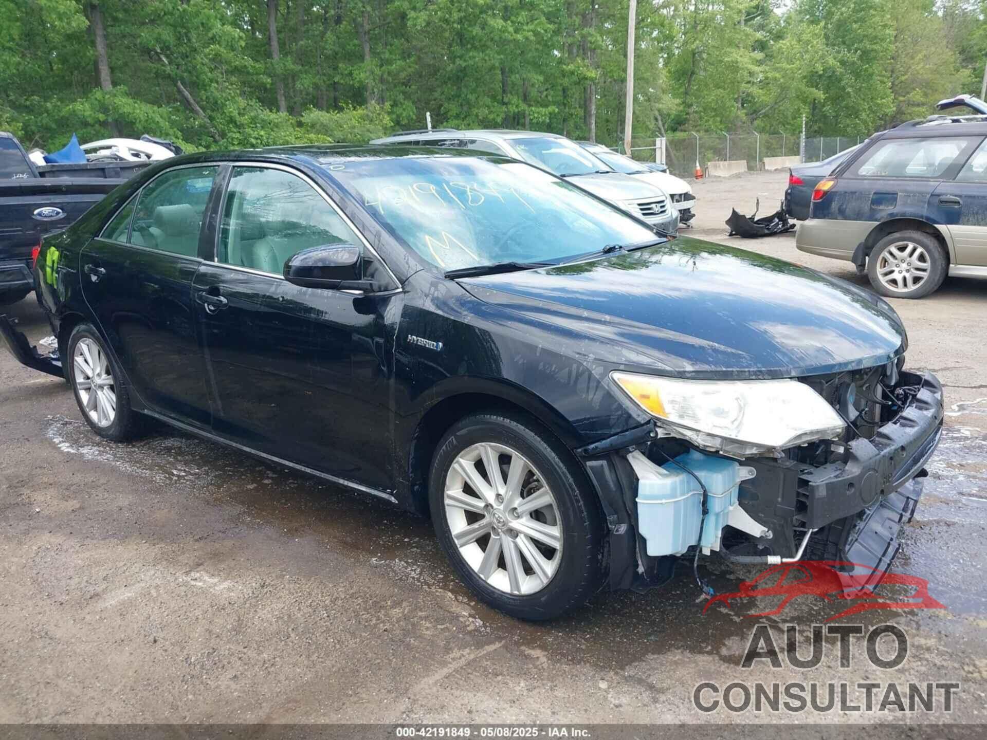 TOYOTA CAMRY HYBRID 2012 - 4T1BD1FK8CU049841