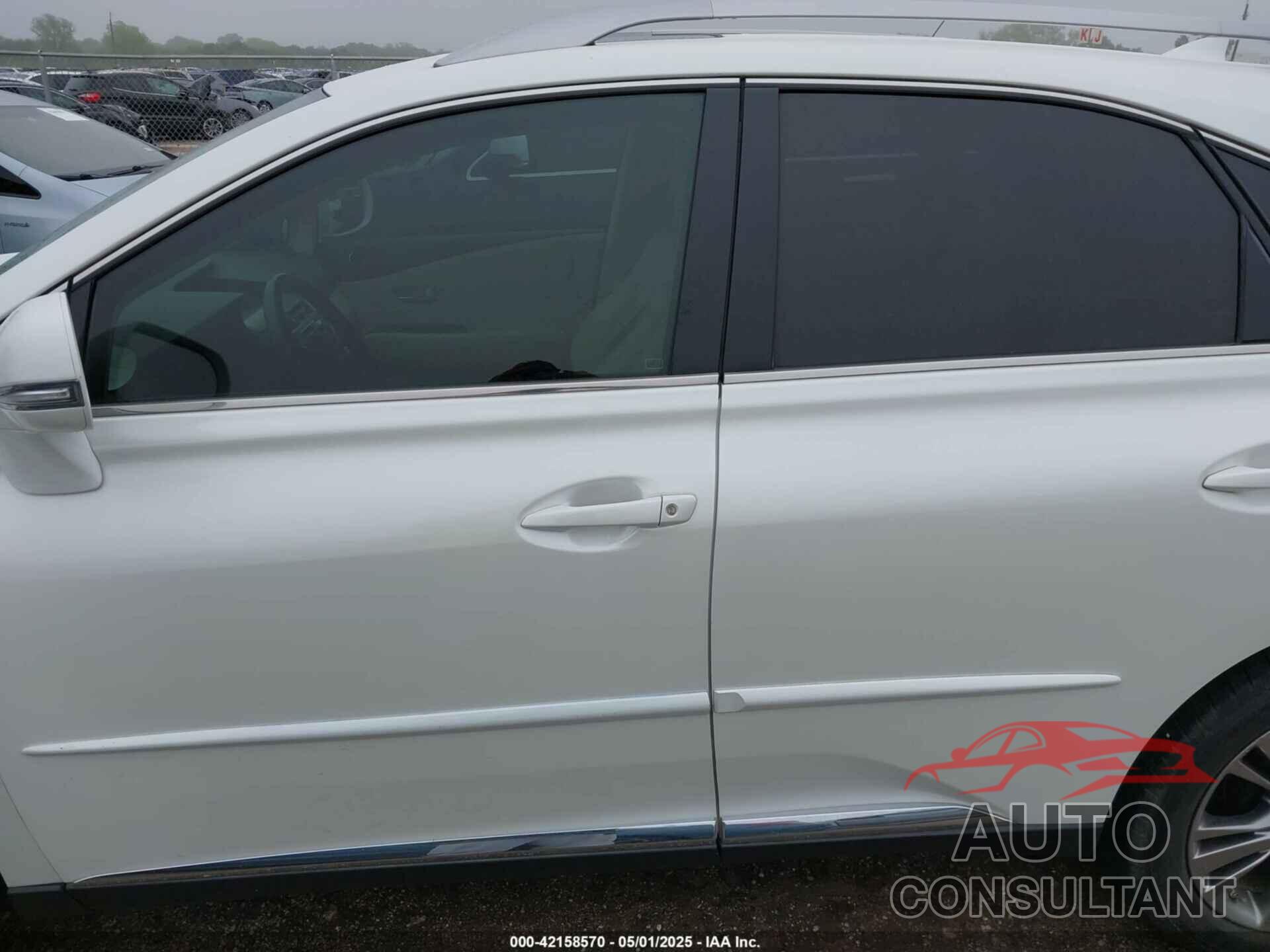 LEXUS RX 350 2014 - JTJZK1BA0E2011201