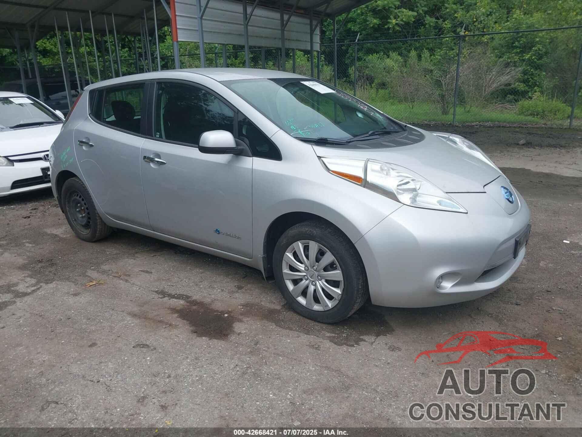 NISSAN LEAF 2017 - 1N4BZ0CP9HC300787