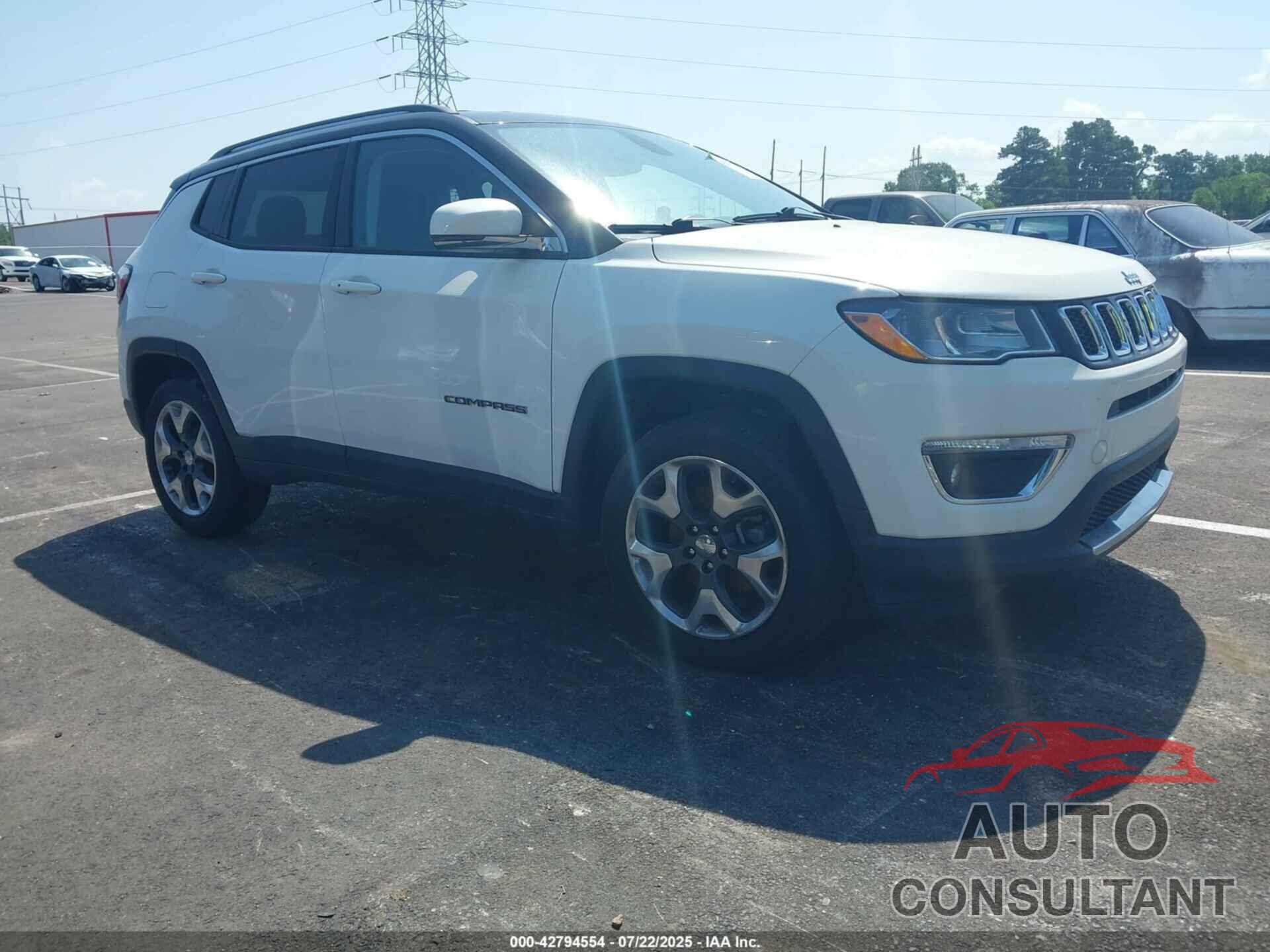 JEEP COMPASS 2019 - 3C4NJDCB8KT840234