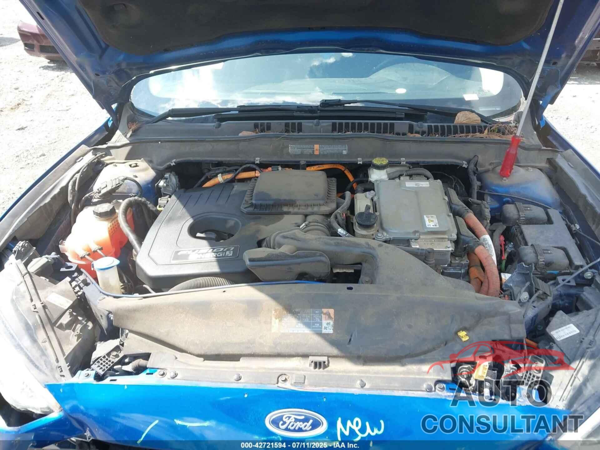 FORD FUSION ENERGI 2017 - 3FA6P0PUXHR354432