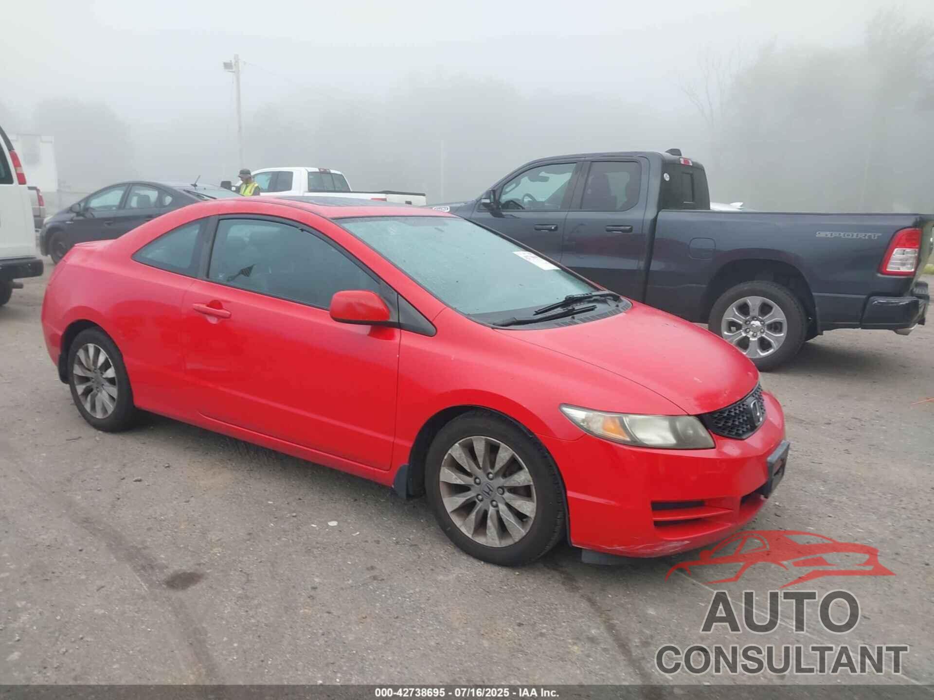HONDA CIVIC 2011 - 2HGFG1B96BH512255