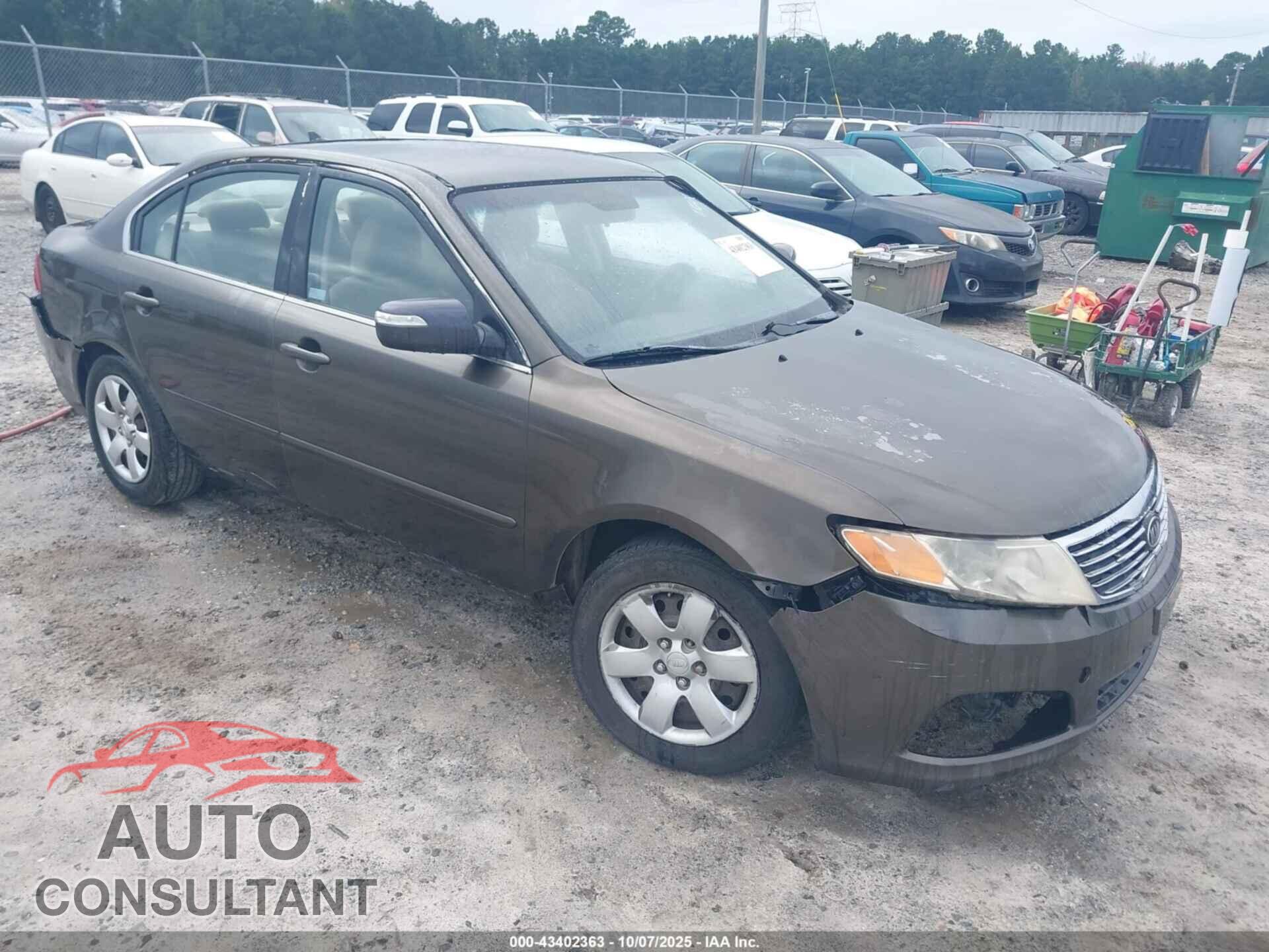 KIA OPTIMA 2010 - KNAGG4A84A5378541