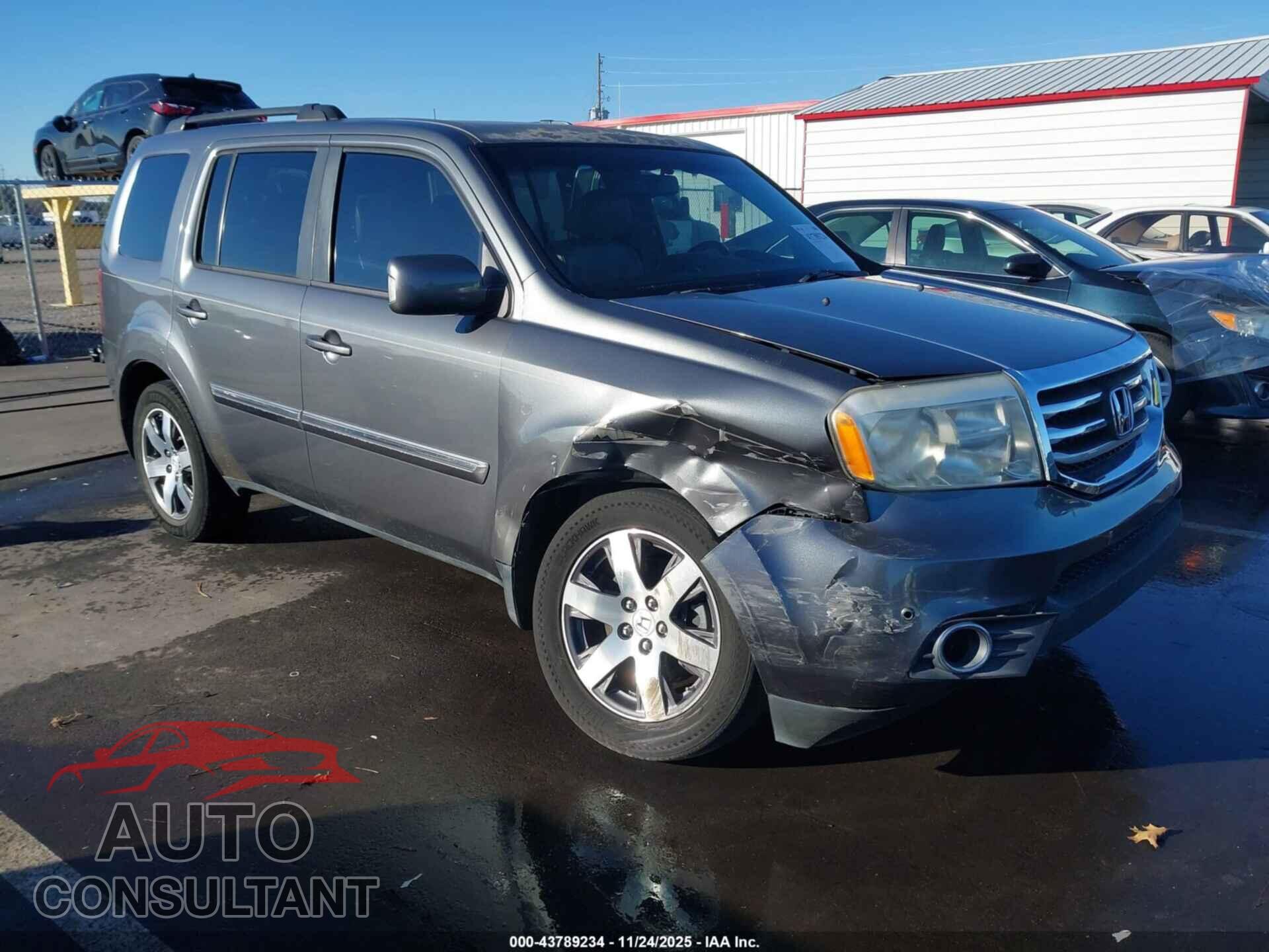 HONDA PILOT 2012 - 5FNYF3H95CB041879