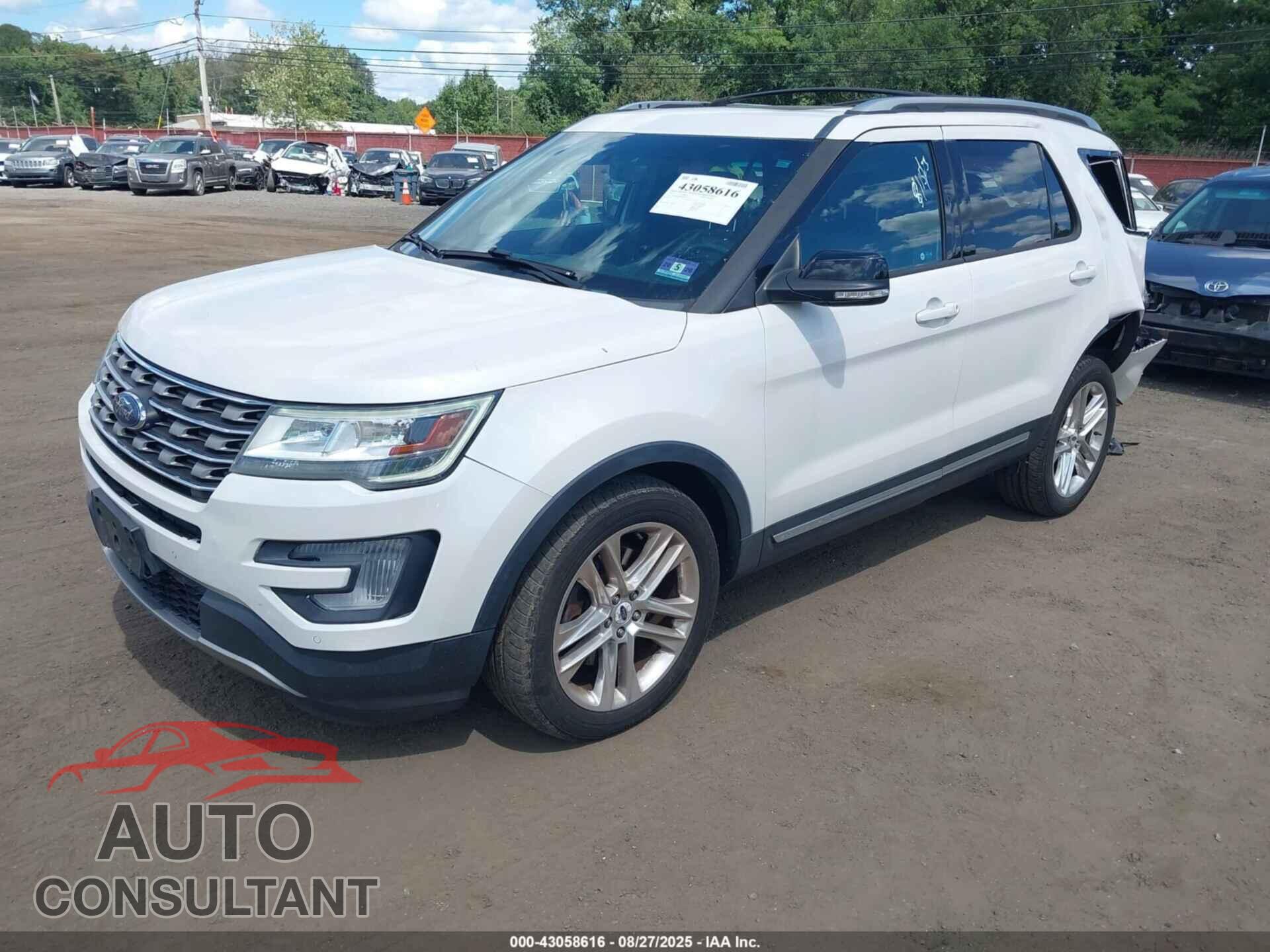 FORD EXPLORER 2017 - 1FM5K8D88HGB42657