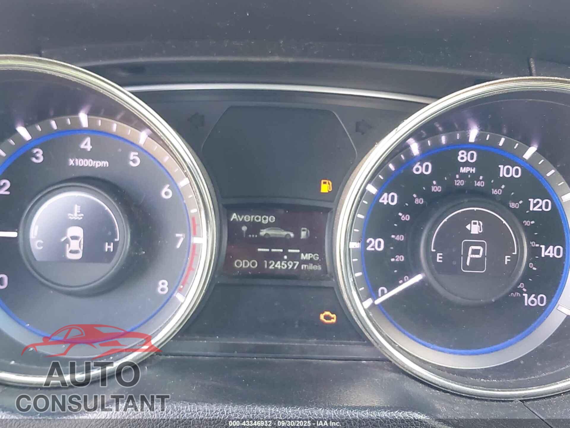 HYUNDAI SONATA 2012 - 5NPEB4AC7CH470789