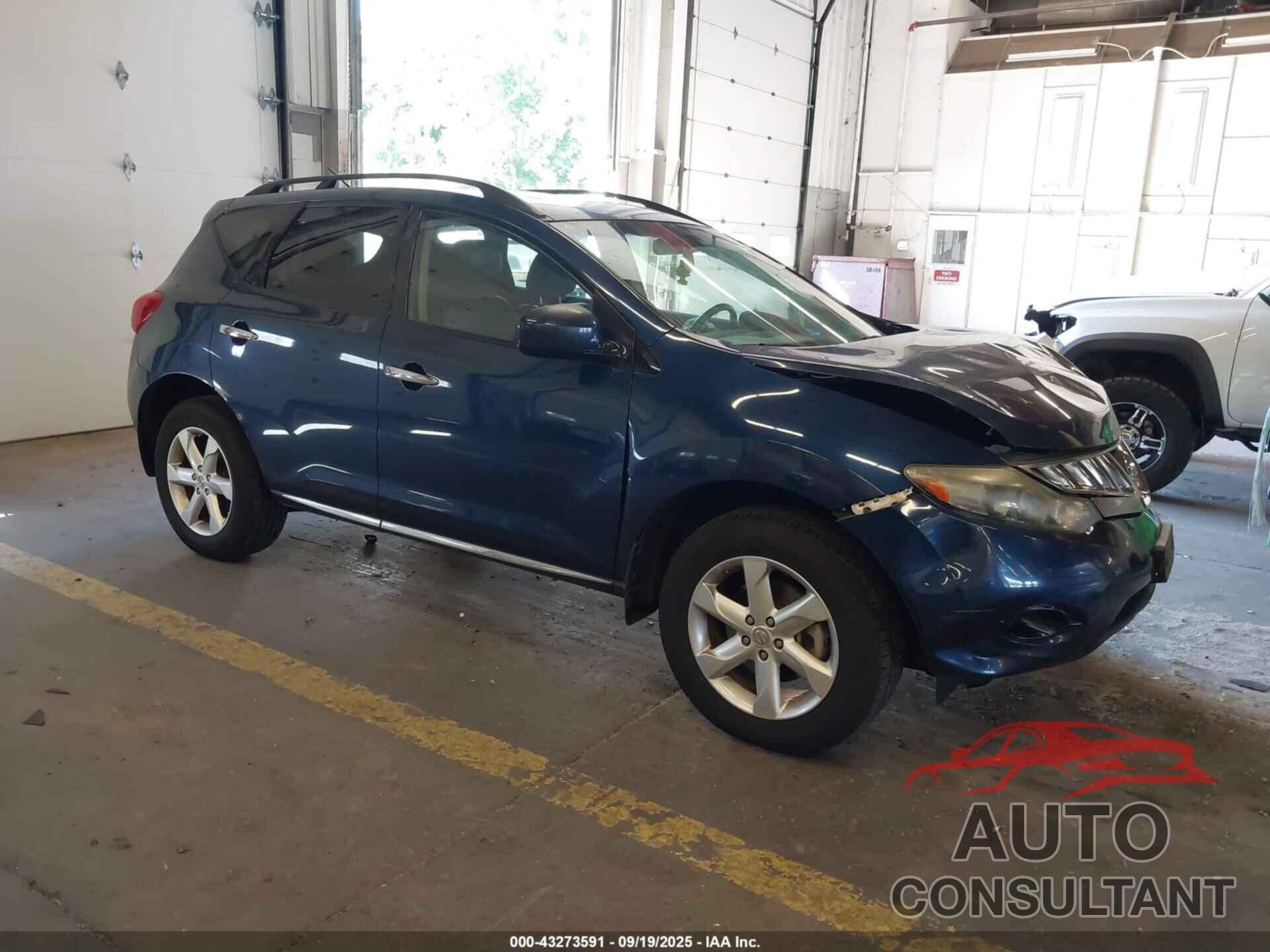 NISSAN MURANO 2009 - JN8AZ18W09W200304