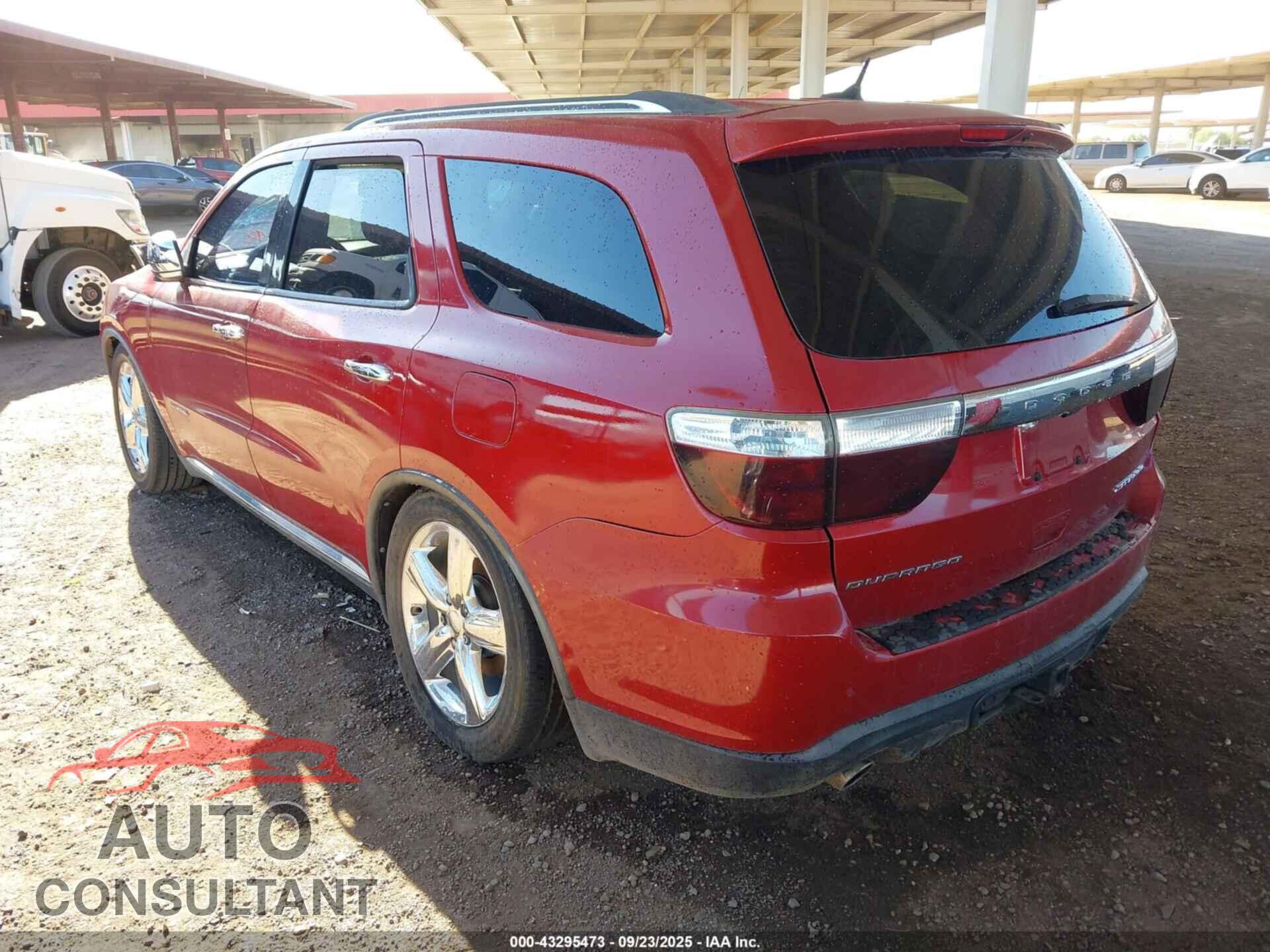 DODGE DURANGO 2011 - 1D4SD5GT4BC592503
