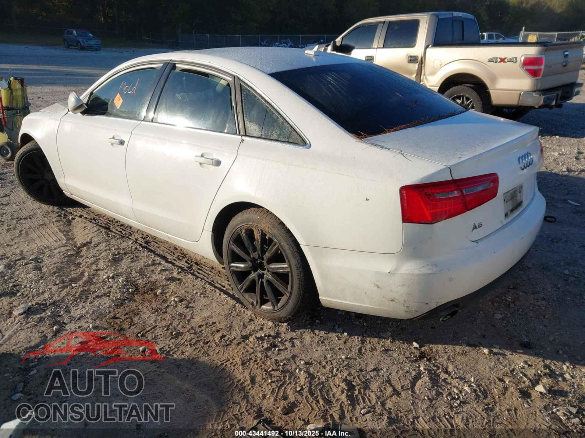 AUDI A6 2013 - WAUGFAFC9DN083549